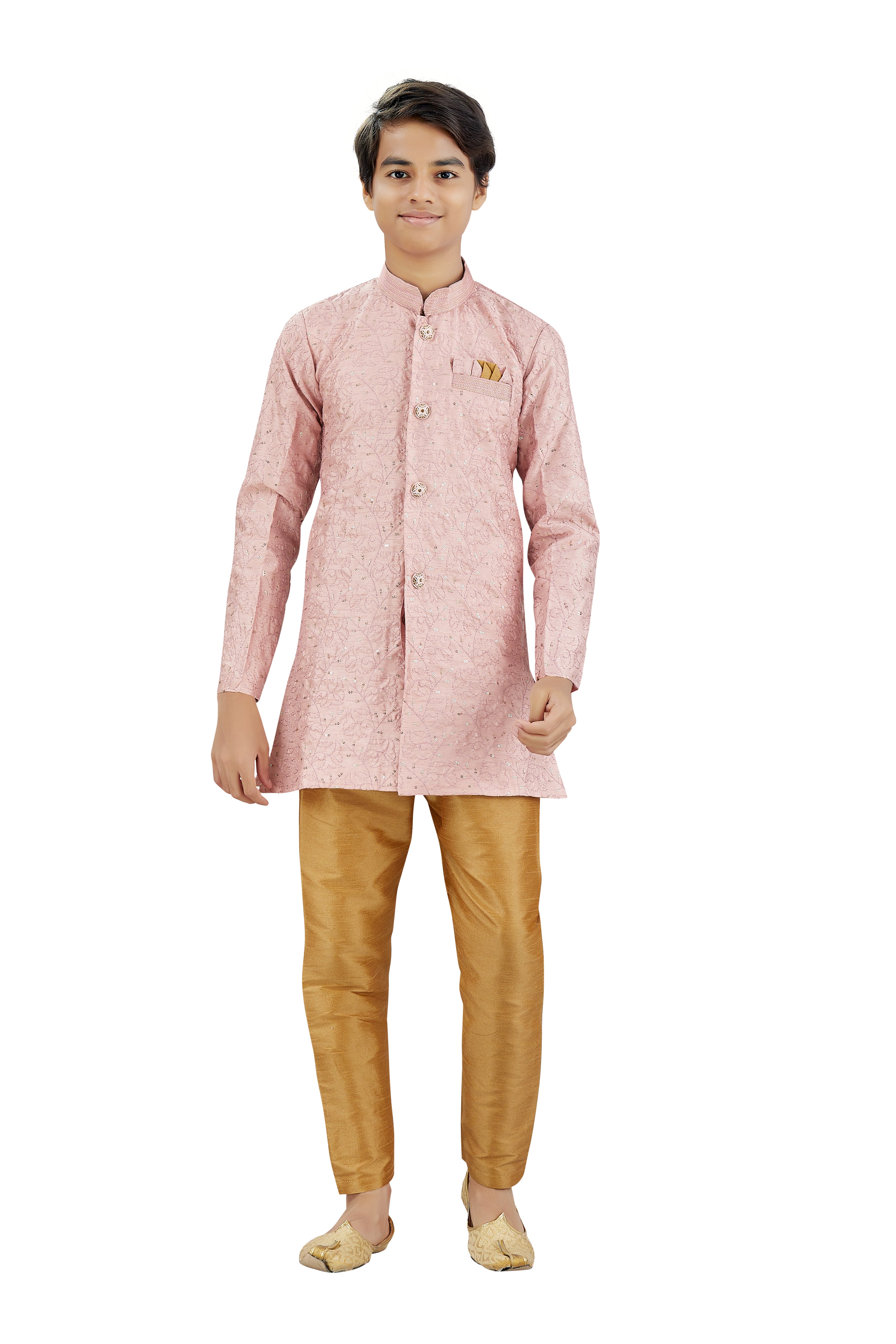 Boys Silk Kurta Set