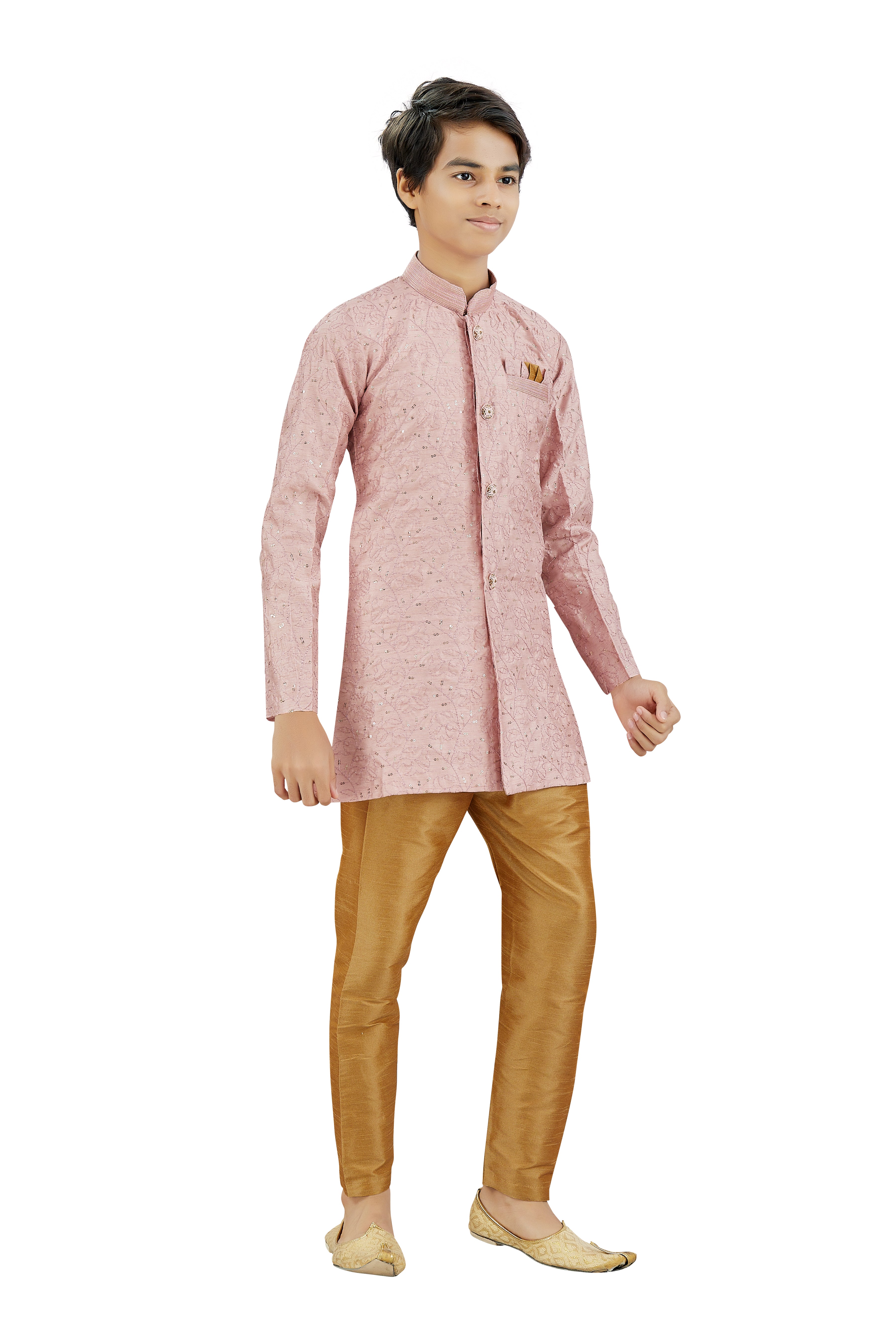 Boys Silk Kurta Set