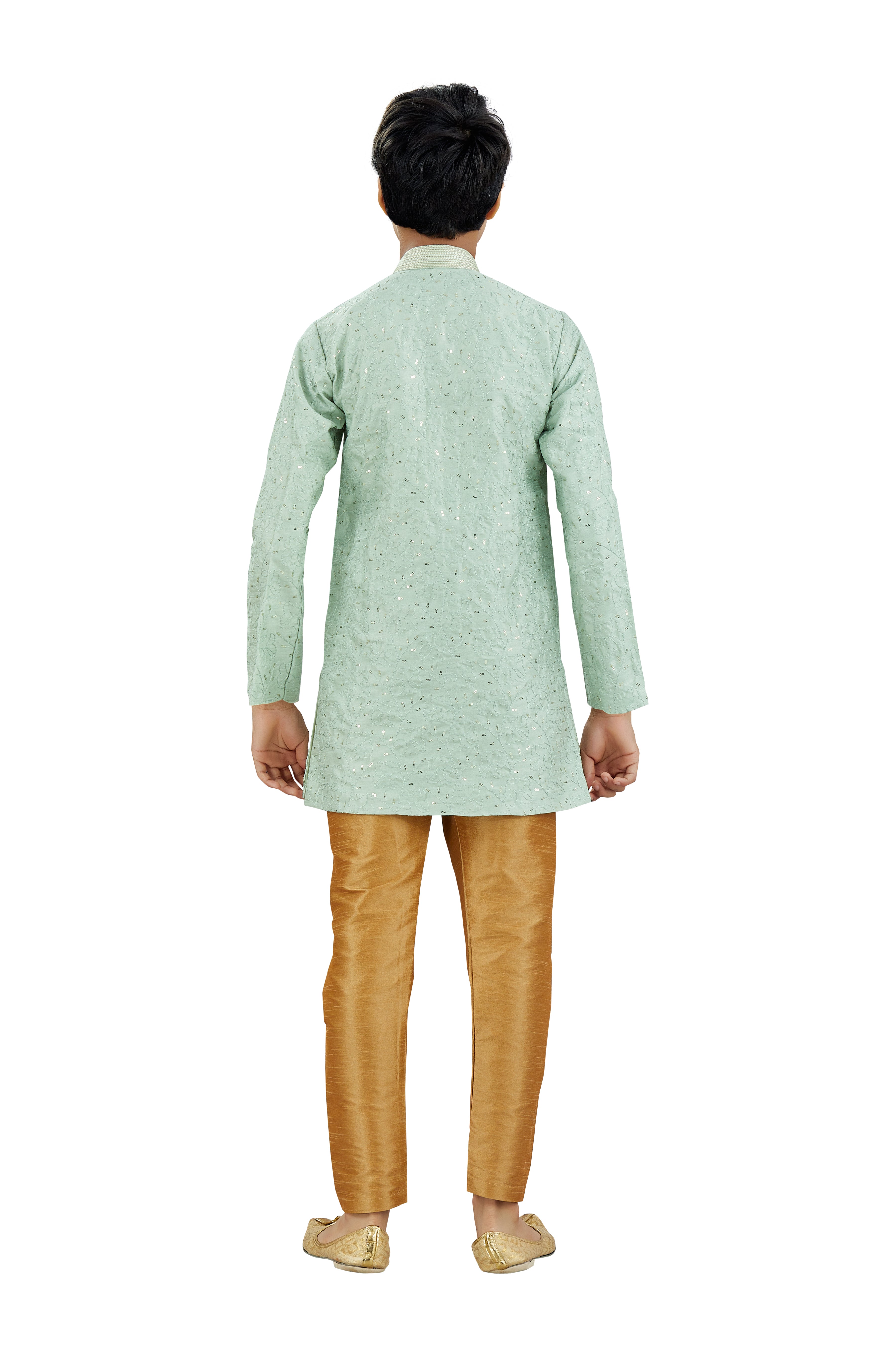 Boys Silk Kurta Set