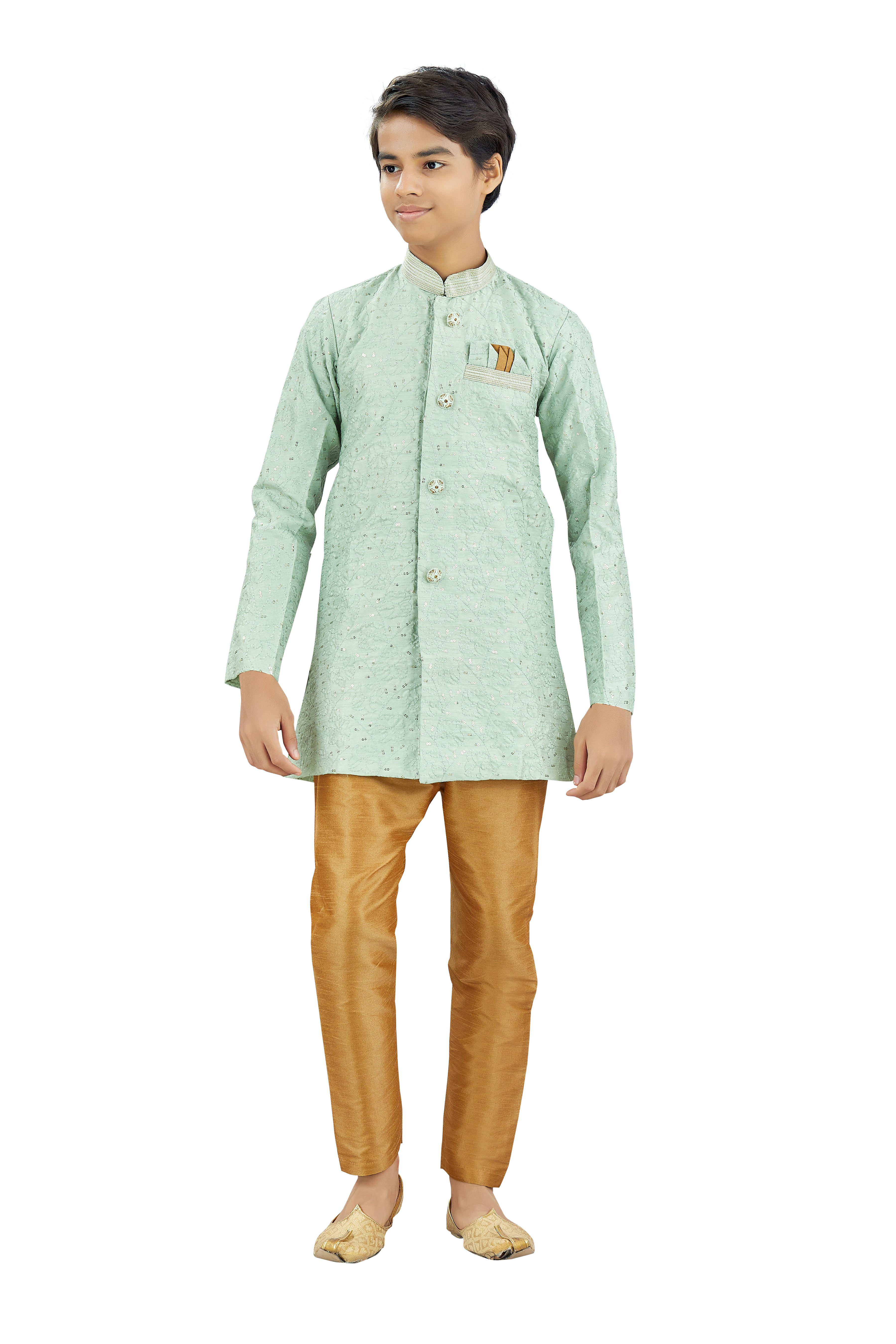 Boys Silk Kurta Set - Roop Darshan