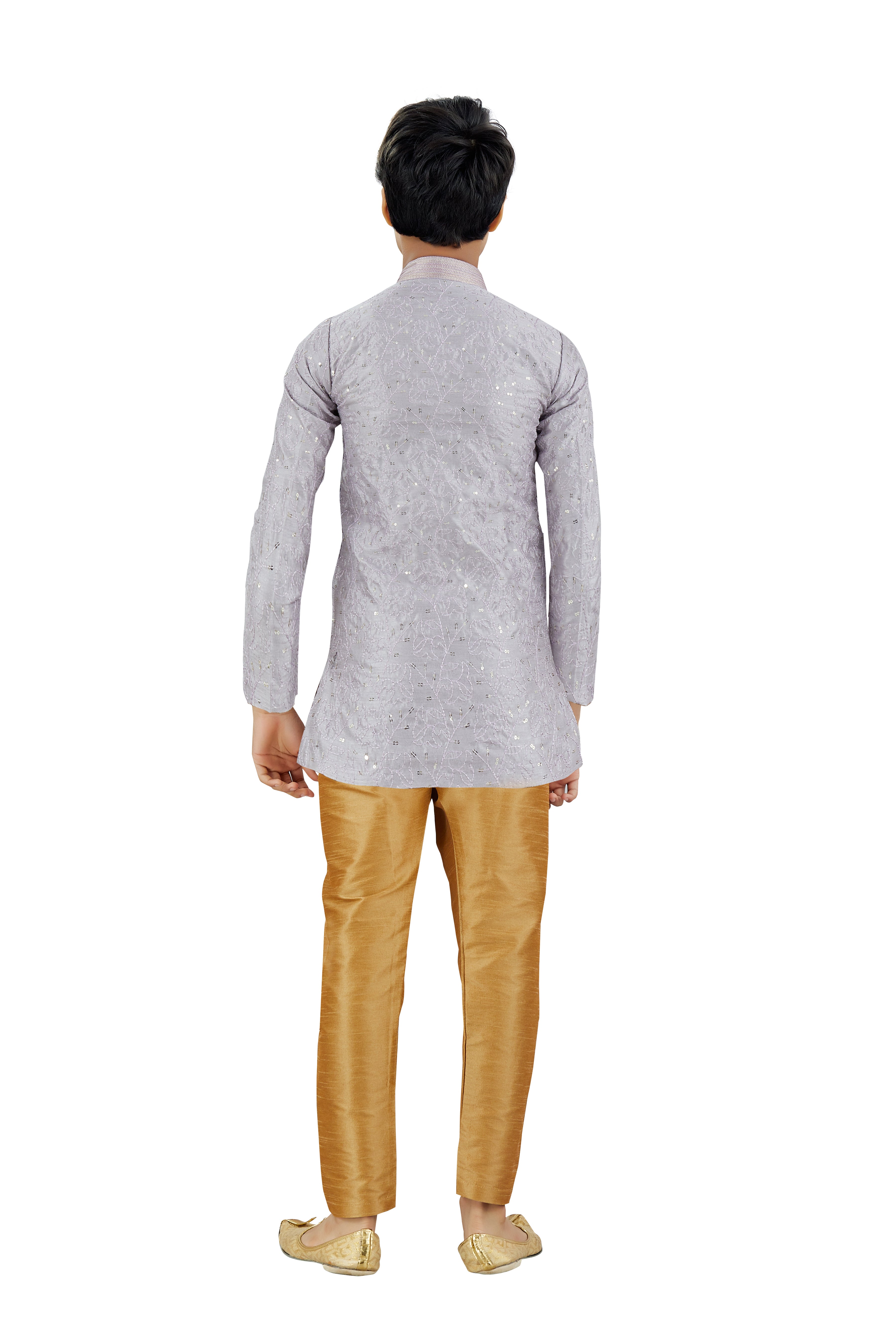 Boys Silk Kurta Set
