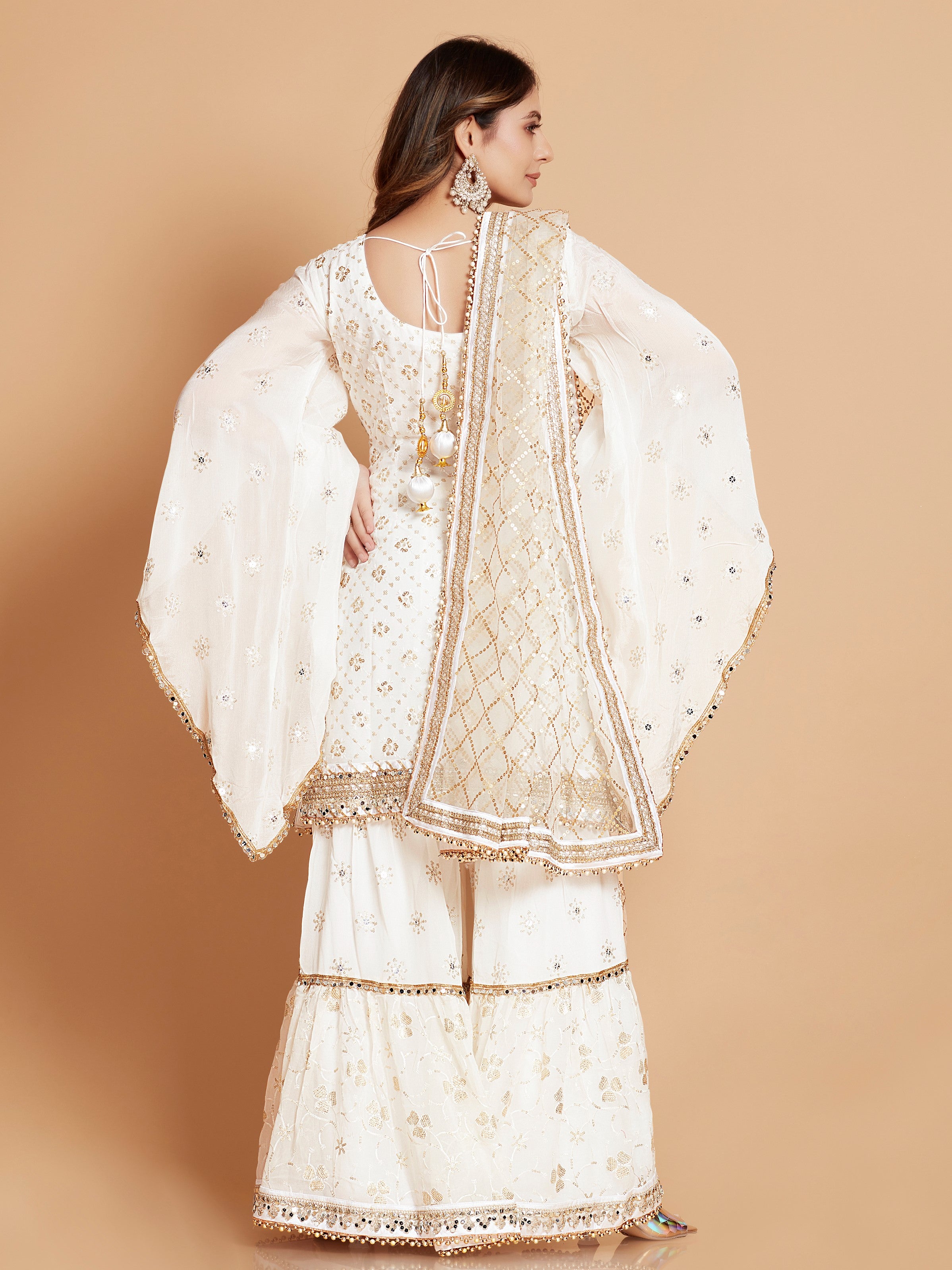 Aleena Sharara Suit - Roop Darshan