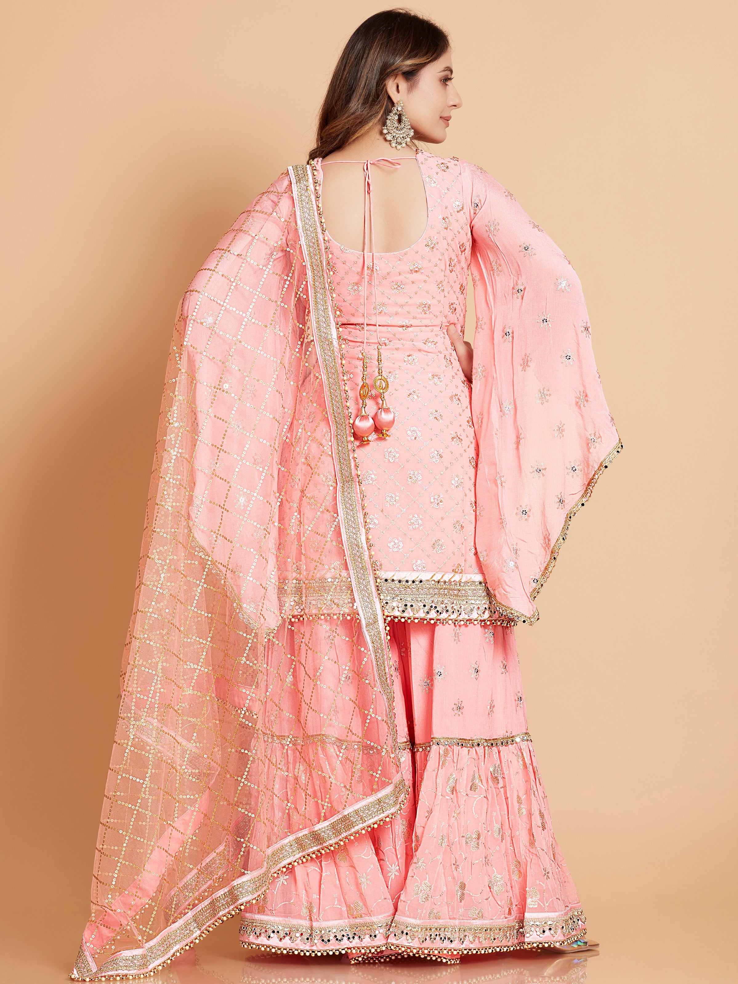 Aleena Sharara Suit - Roop Darshan