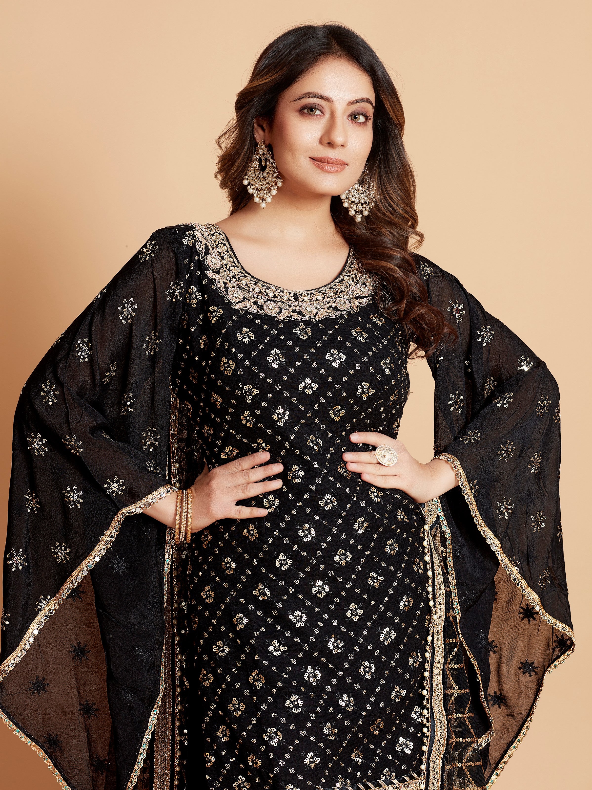 Aleena Sharara Suit - Roop Darshan