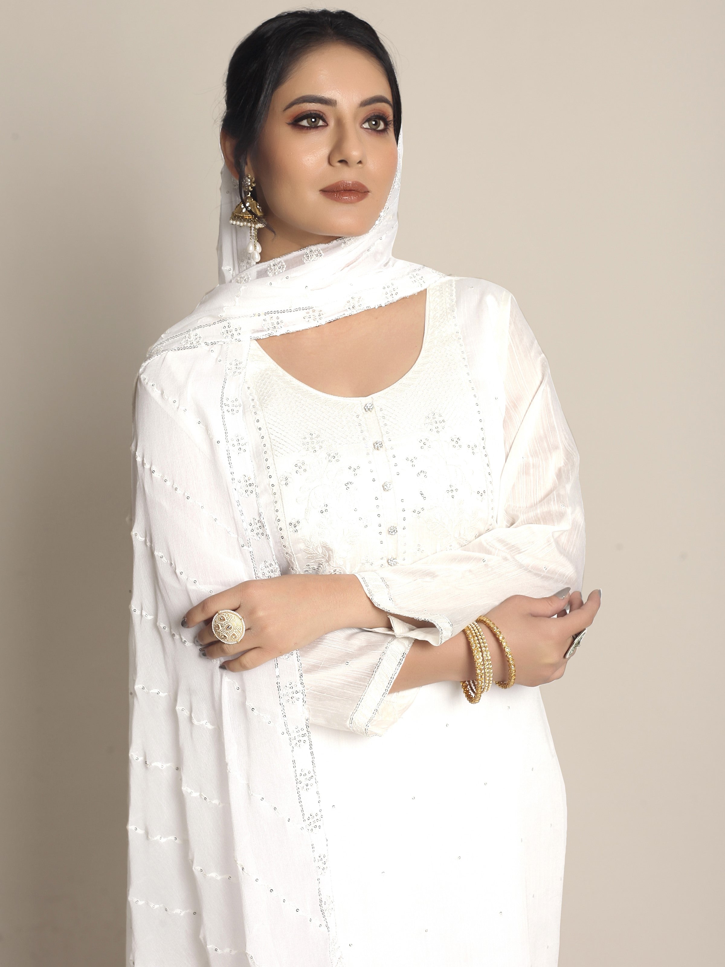 Sharvani Kurti With Pant - Roop Darshan