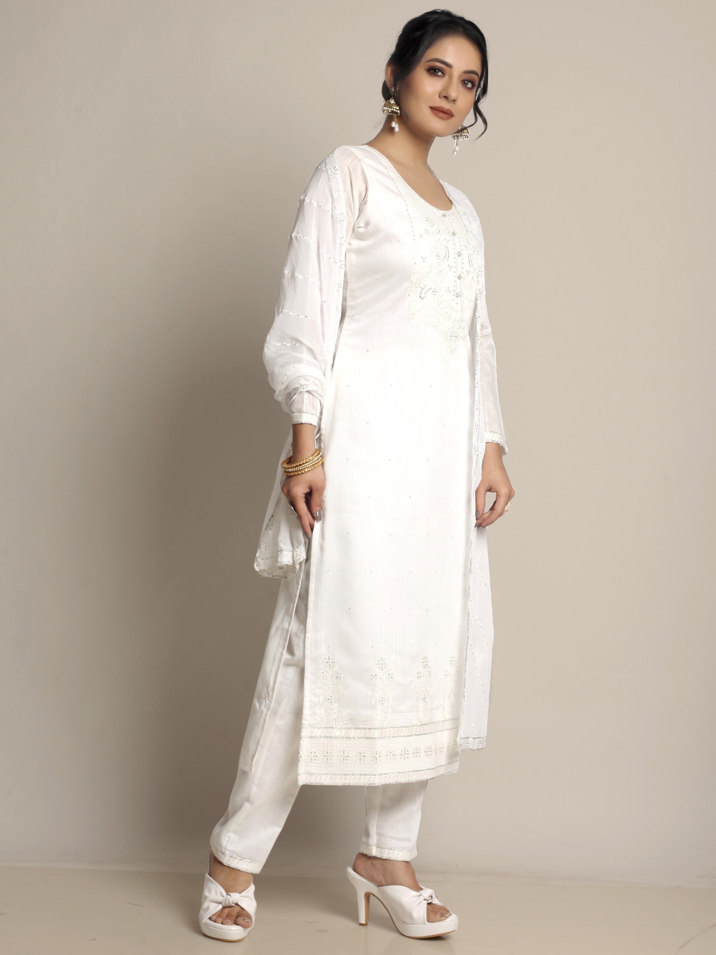 Sharvani Kurti With Pant - Roop Darshan