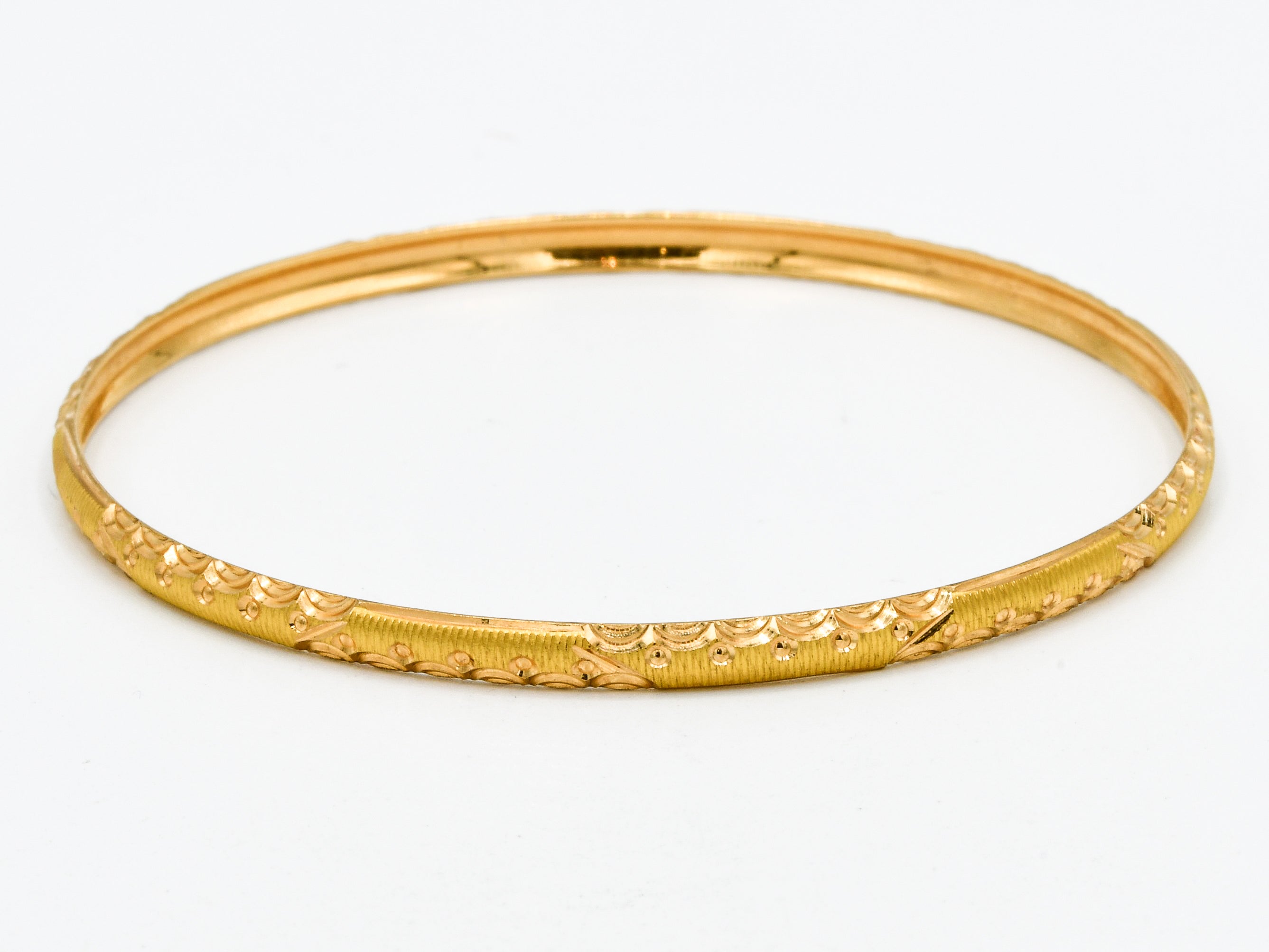 22ct Gold 6 Piece Bangle - Roop Darshan