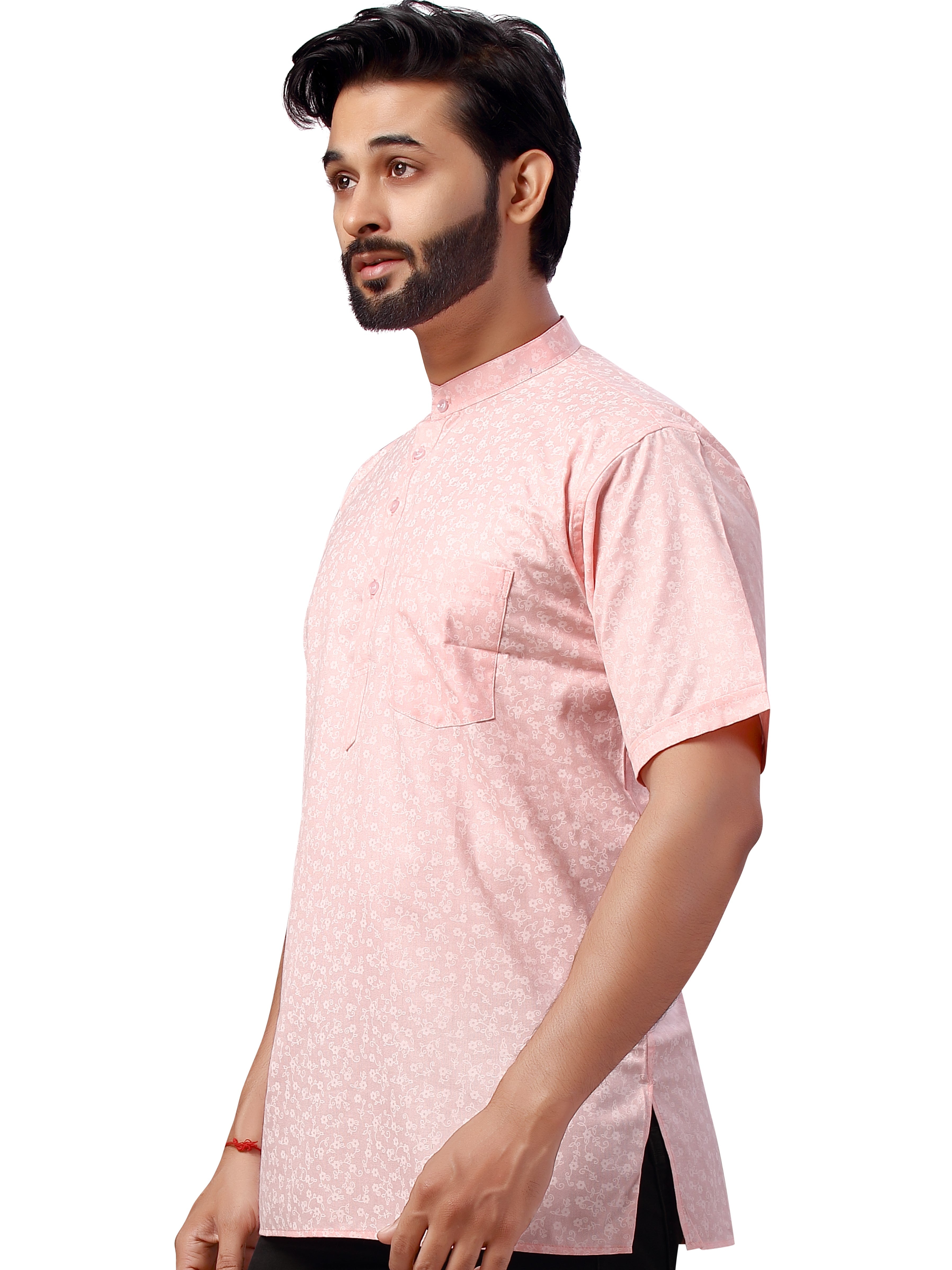 Mens Printed Kurti - Roop Darshan