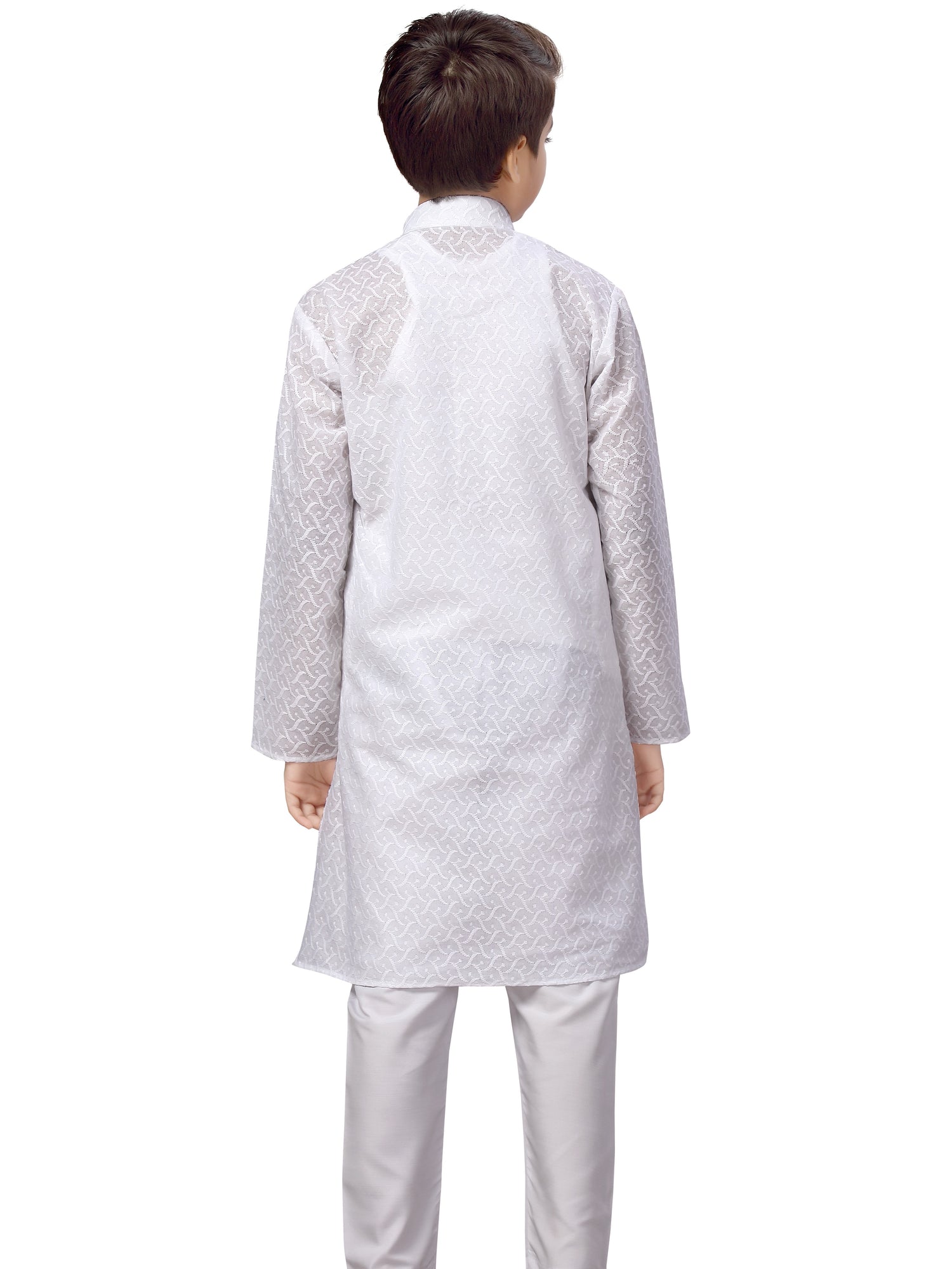 Boys Resham Embroidered Kurta Payjama - Roop Darshan