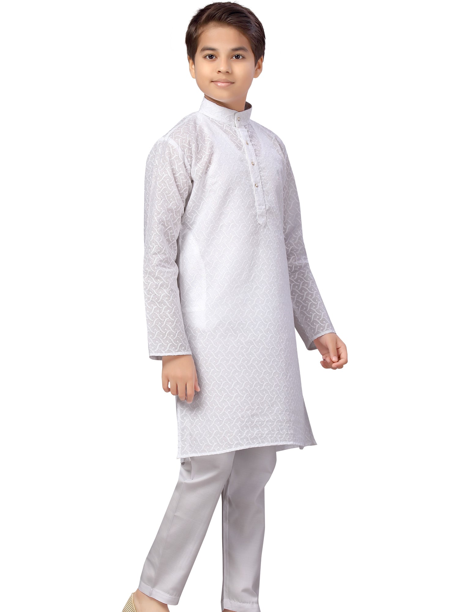 Boys Resham Embroidered Kurta Payjama - Roop Darshan