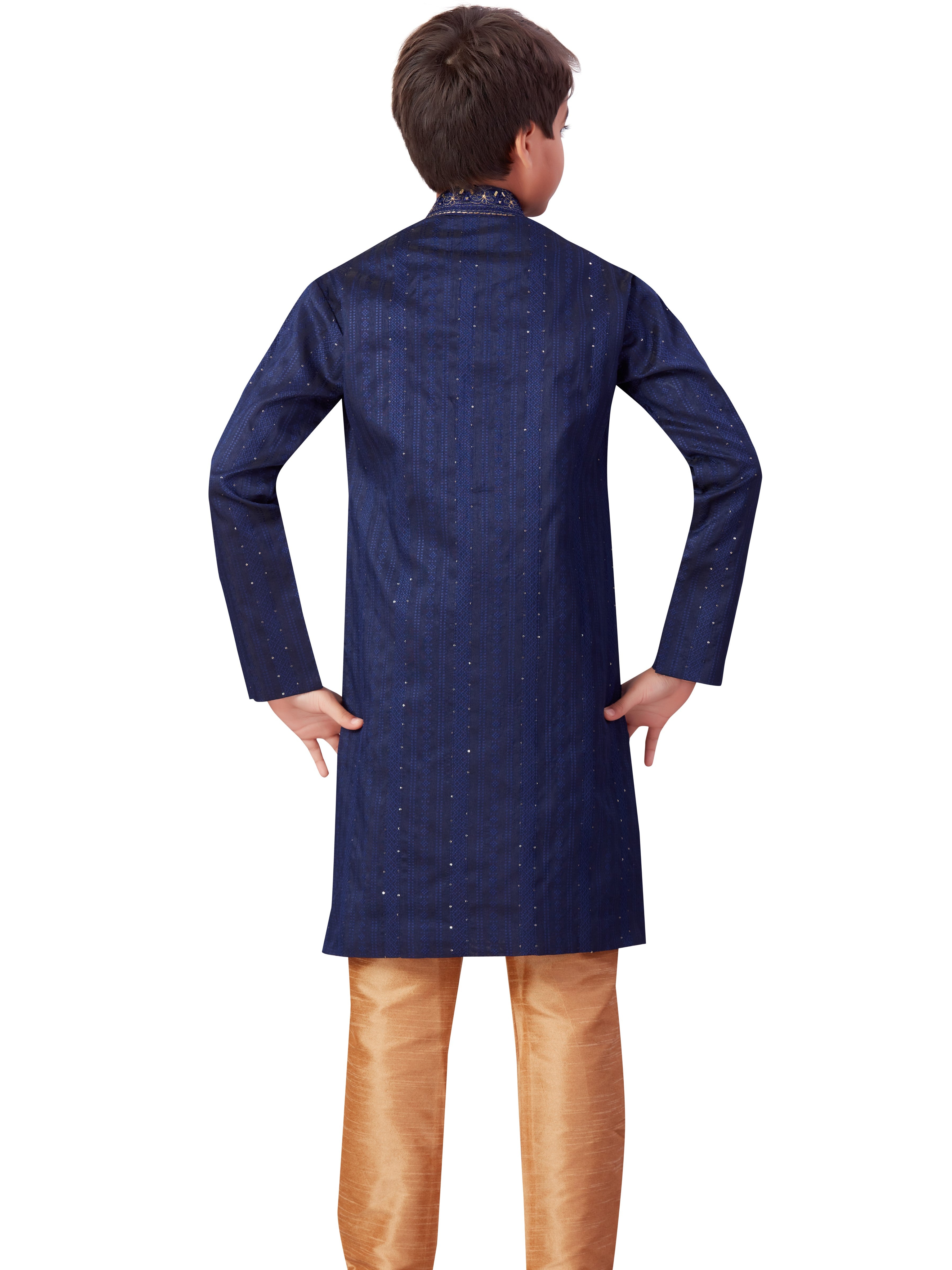 Boys Embroidered Kurta Payjama - Roop Darshan