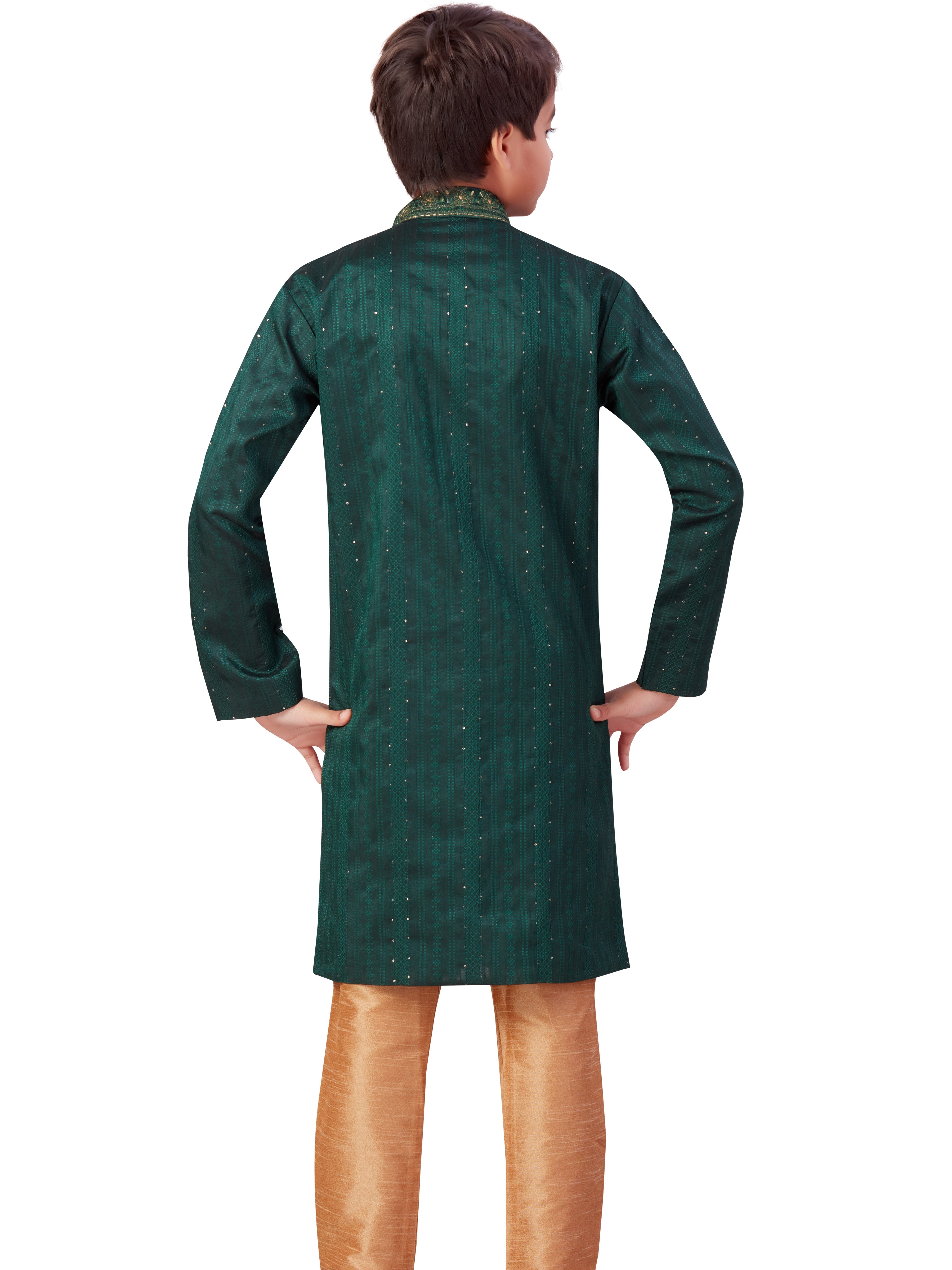 Boys Embroidered Kurta Payjama - Roop Darshan