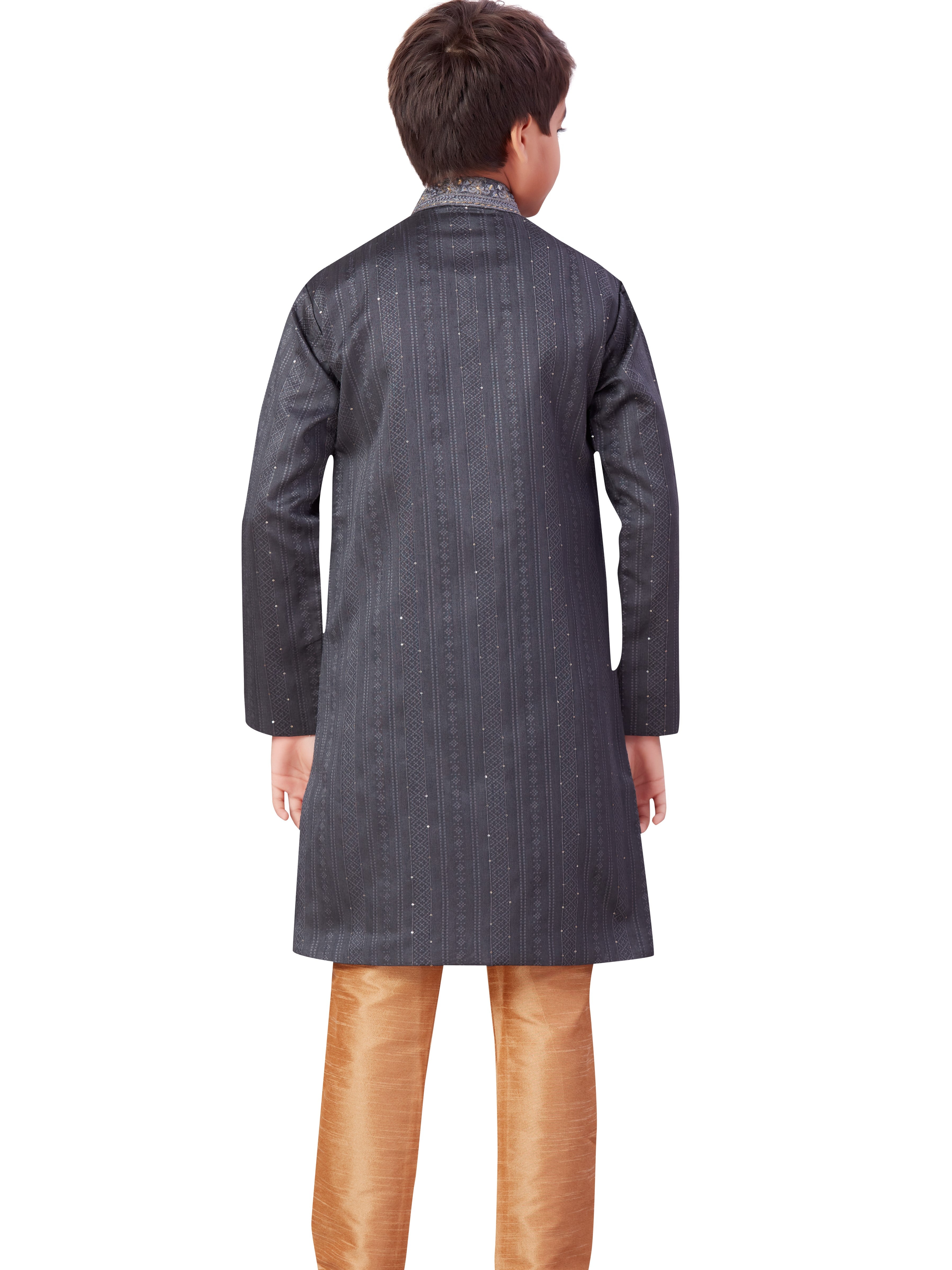 Boys Embroidered Kurta Payjama - Roop Darshan