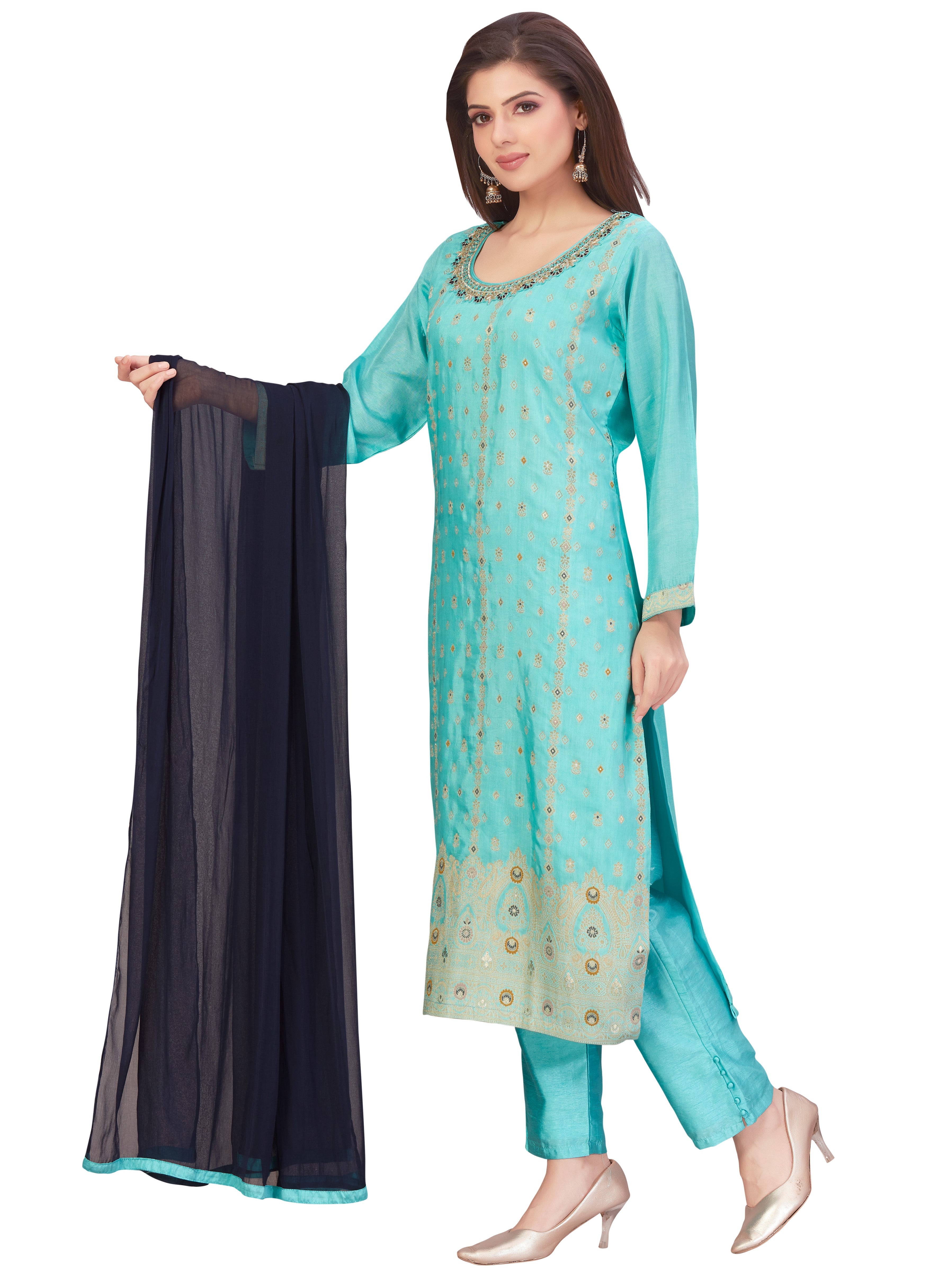 Noor Kamiz & Pant - Roop Darshan