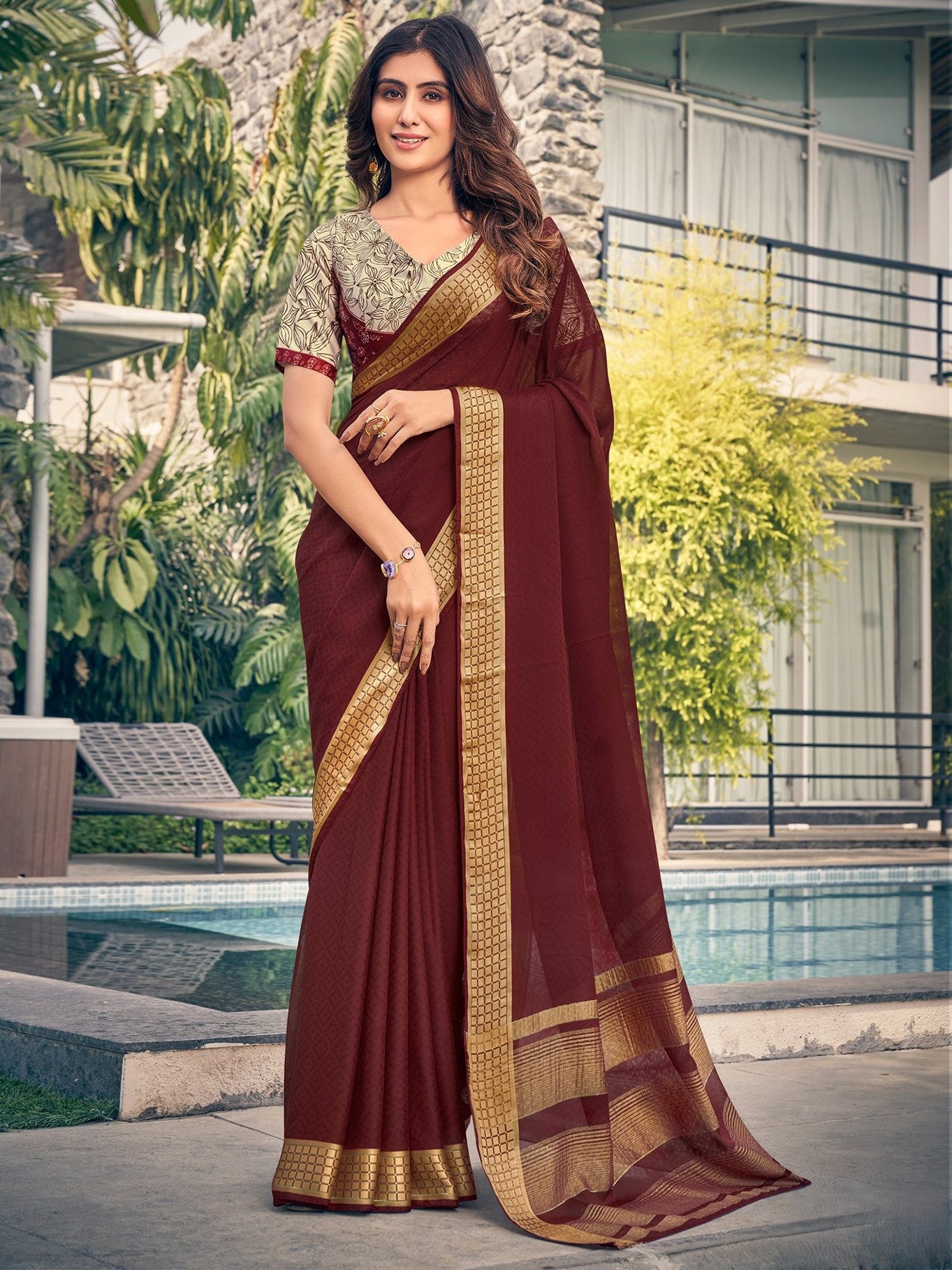 kamya Saree - Roop Darshan