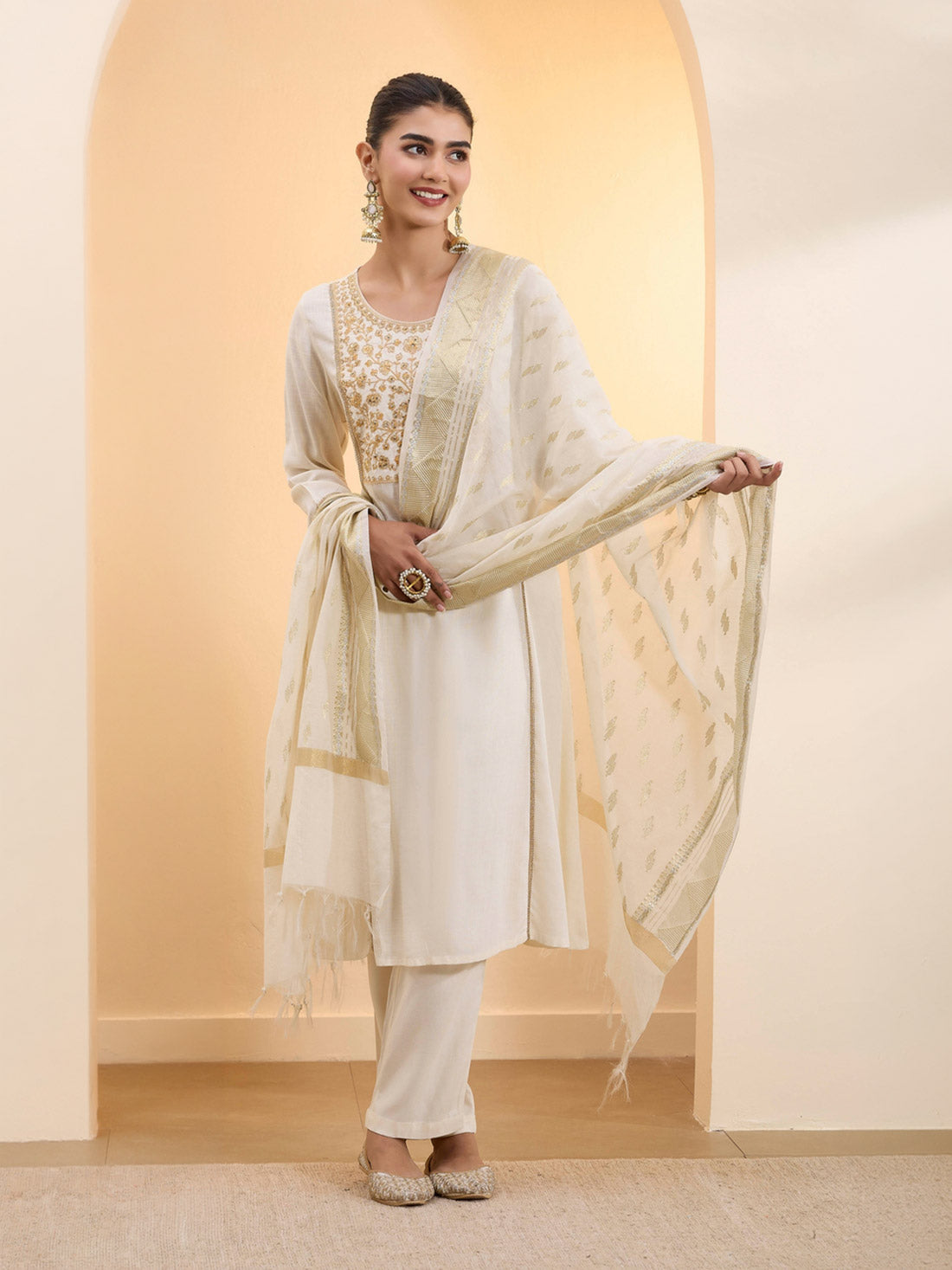 Biba Bandhani Dupatta - Roop Darshan