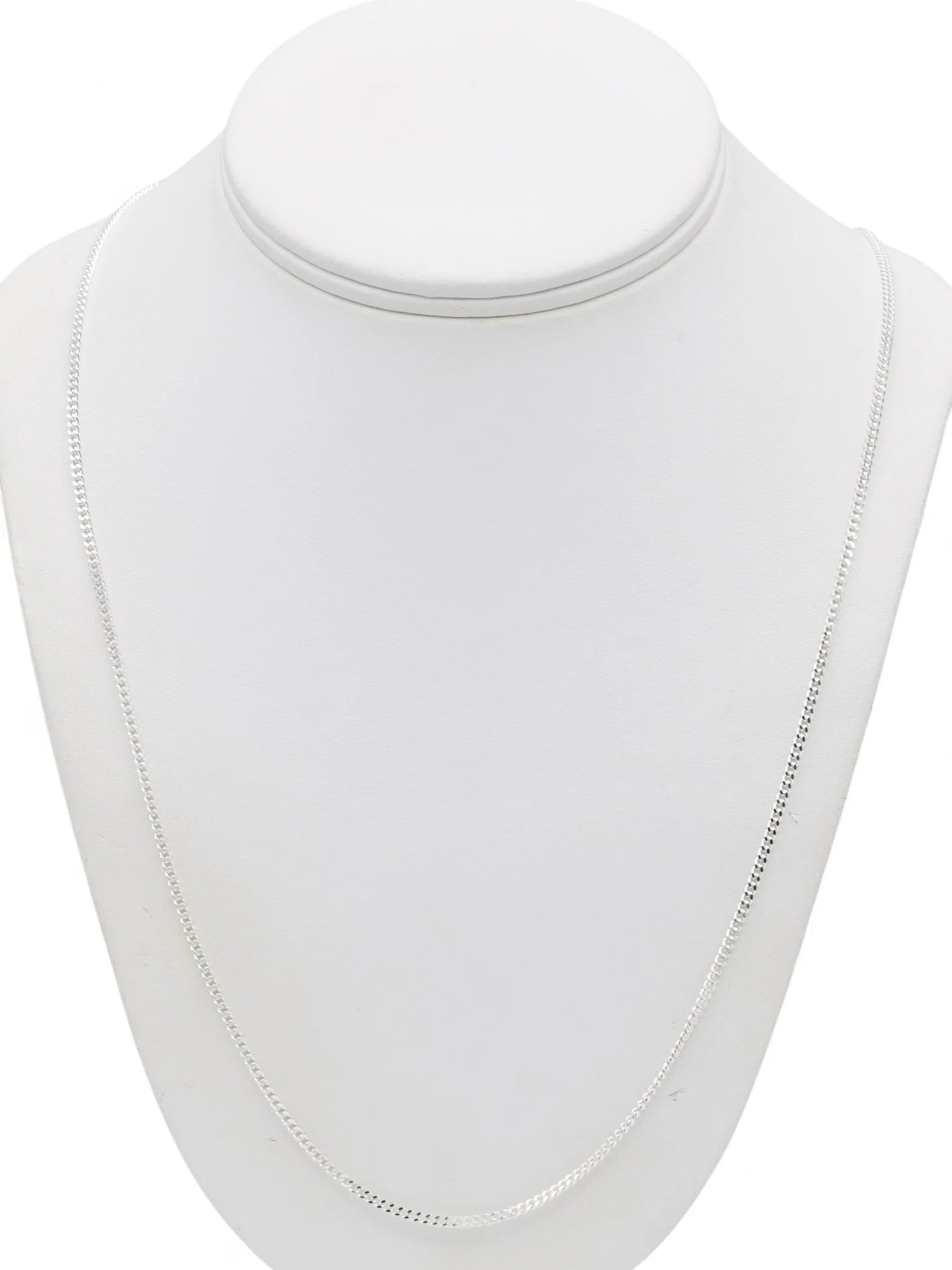 Silver Curb Chain