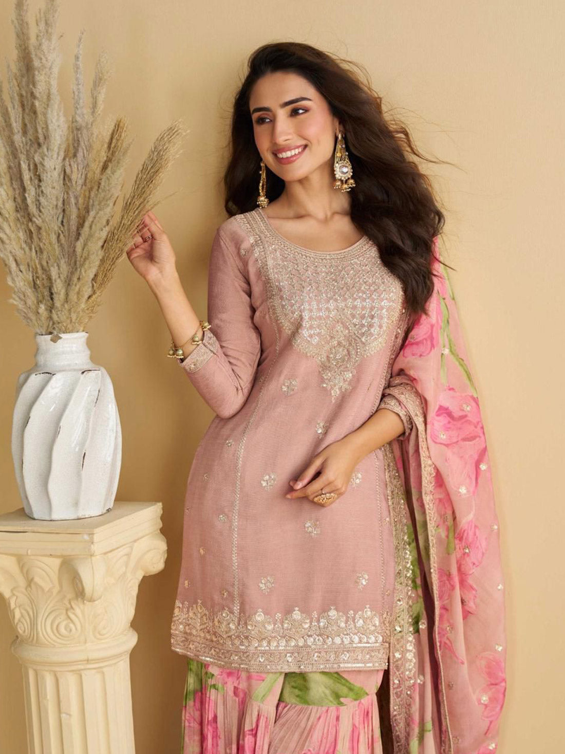 Araina Sharara Suit - Roop Darshan