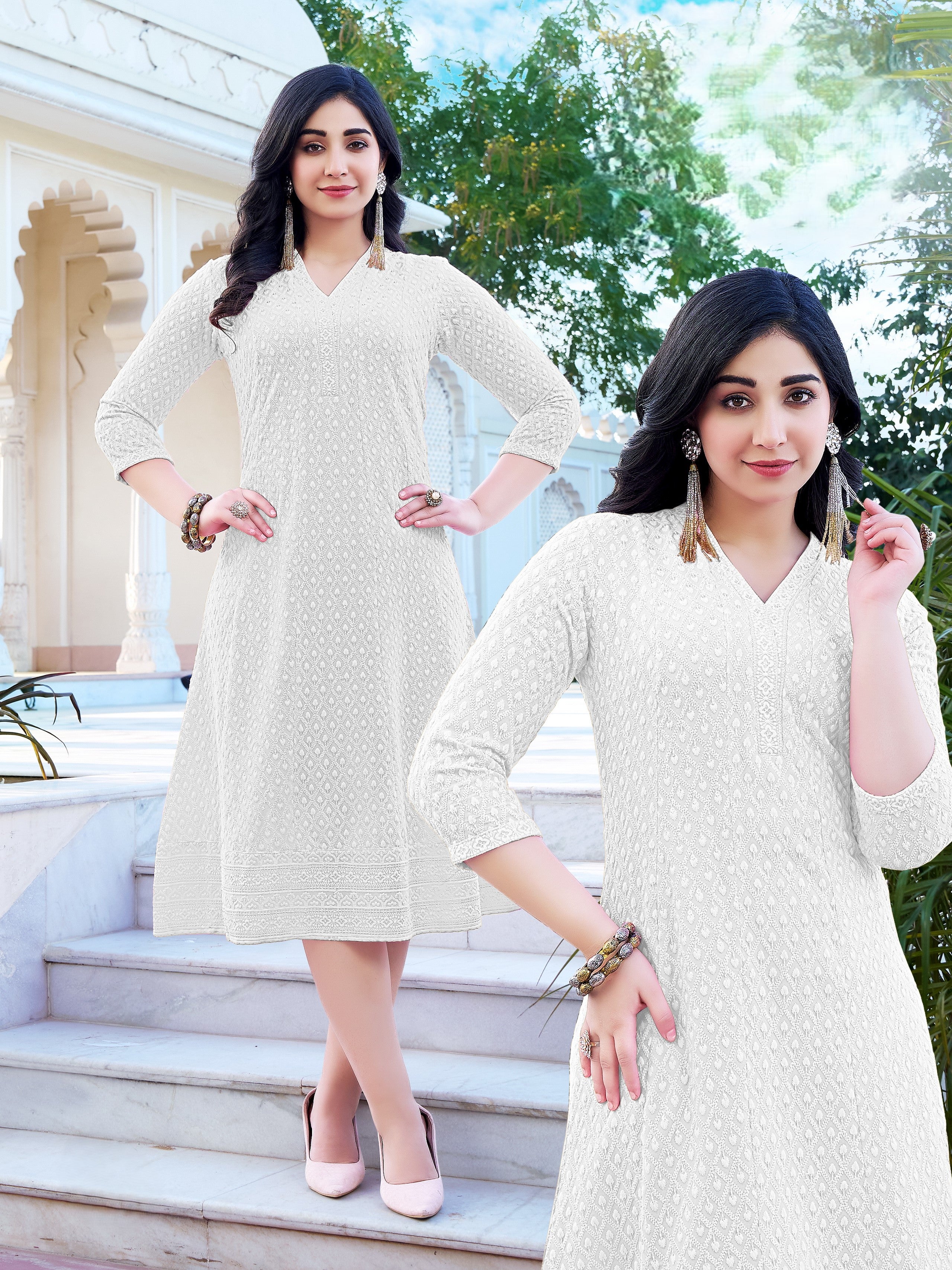 Sarah Flair Kurti - Roop Darshan