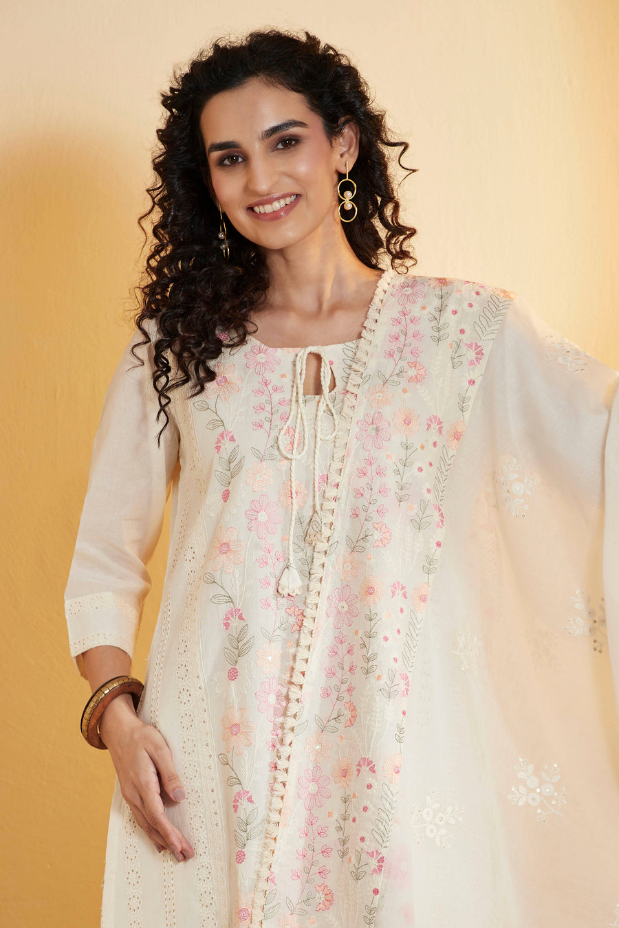 Biba Cotton Palazzo Suit - Roop Darshan