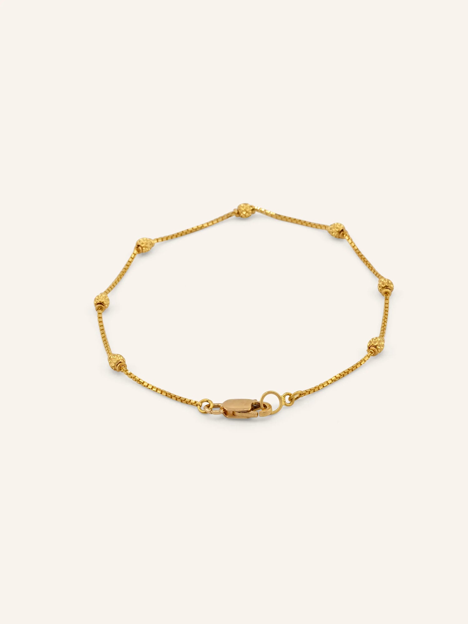 22ct Gold Ball Bracelet