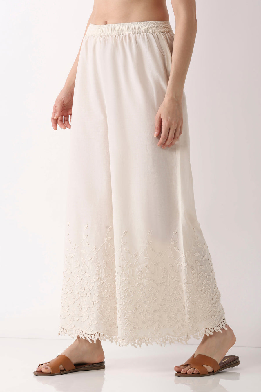 Biba Flared Palazzo Pant - Roop Darshan