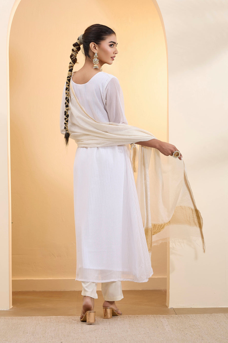 Biba Cotton Dupatta - Roop Darshan