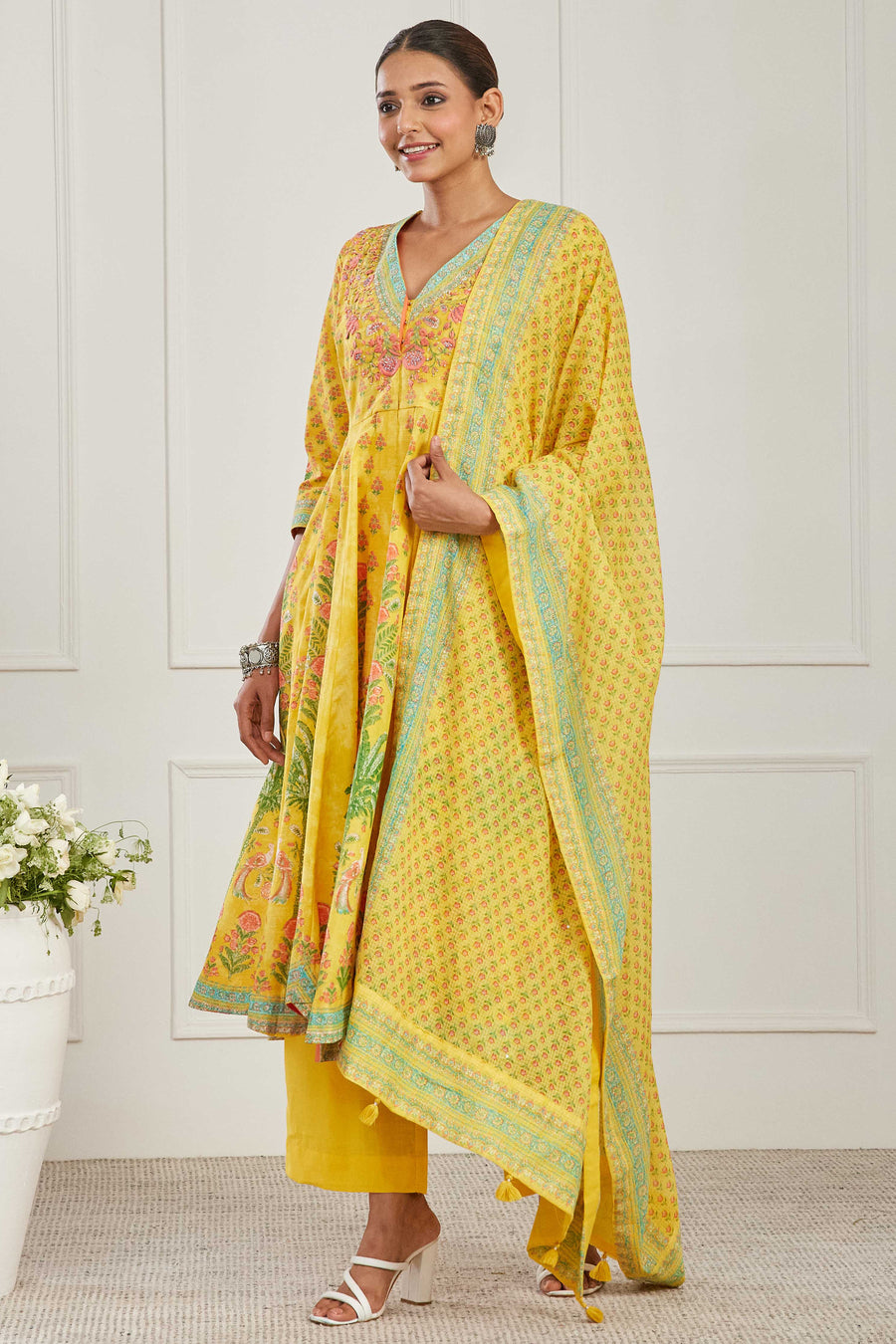 Biba Kalidar Kurta Set - Roop Darshan