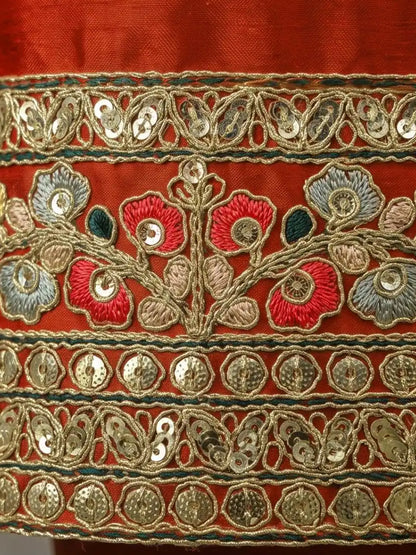 Vibha Chinon Zari Suit - Roop Darshan