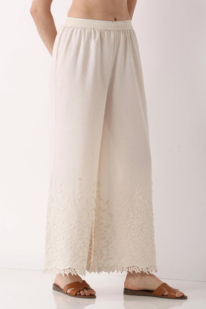 Biba Flared Palazzo Pant - Roop Darshan