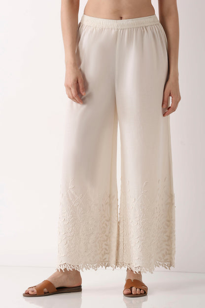 Biba Flared Palazzo Pant - Roop Darshan