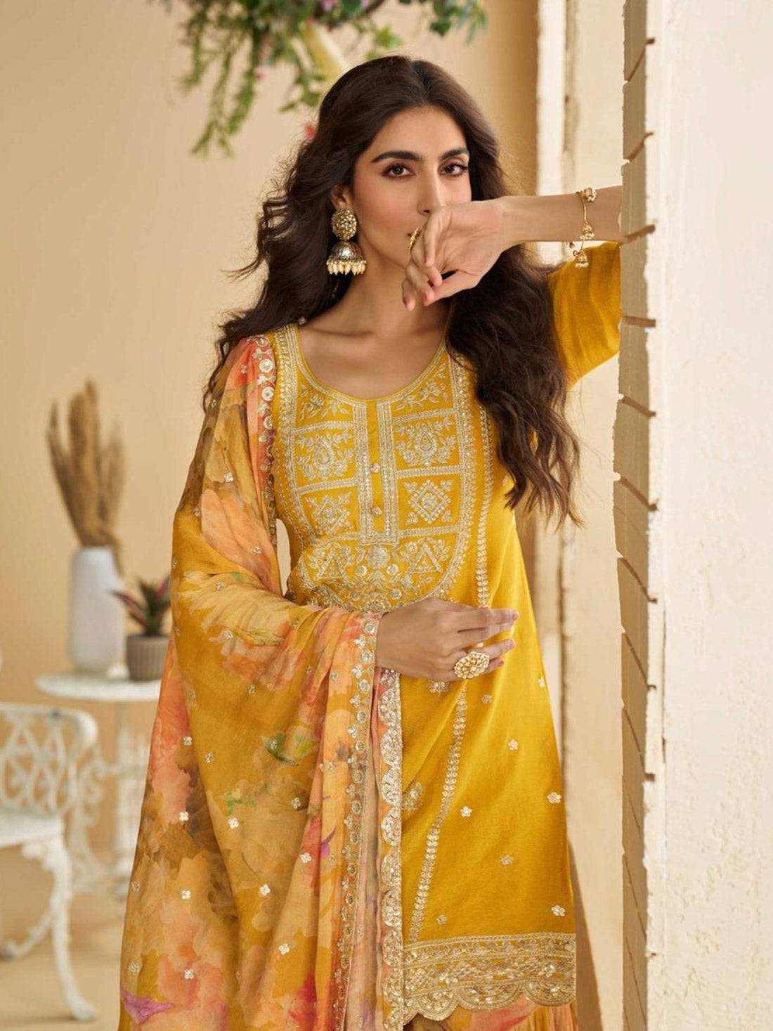 Araina Sharara Suit - Roop Darshan