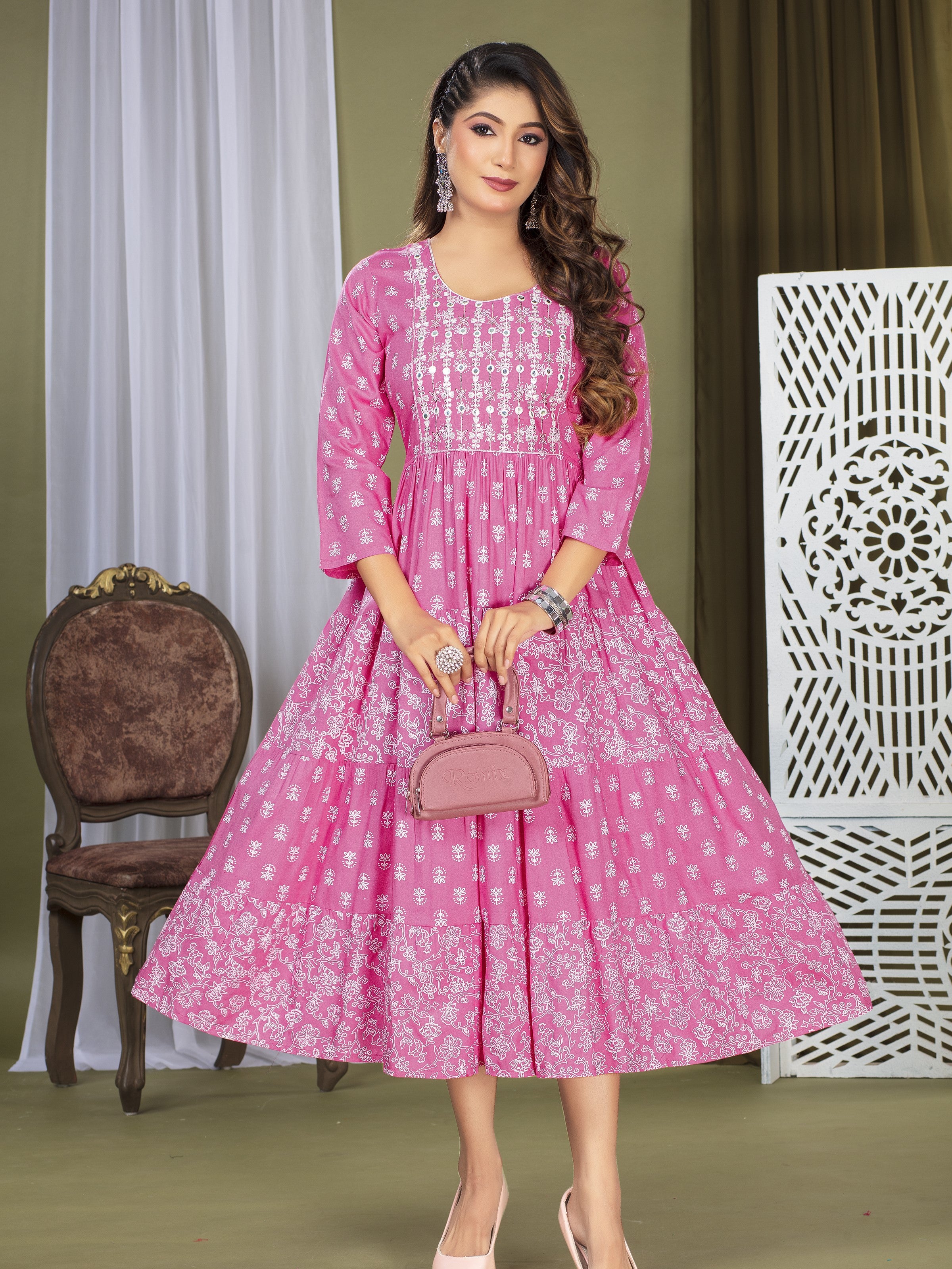 Vanshika Flair Kurti - Roop Darshan