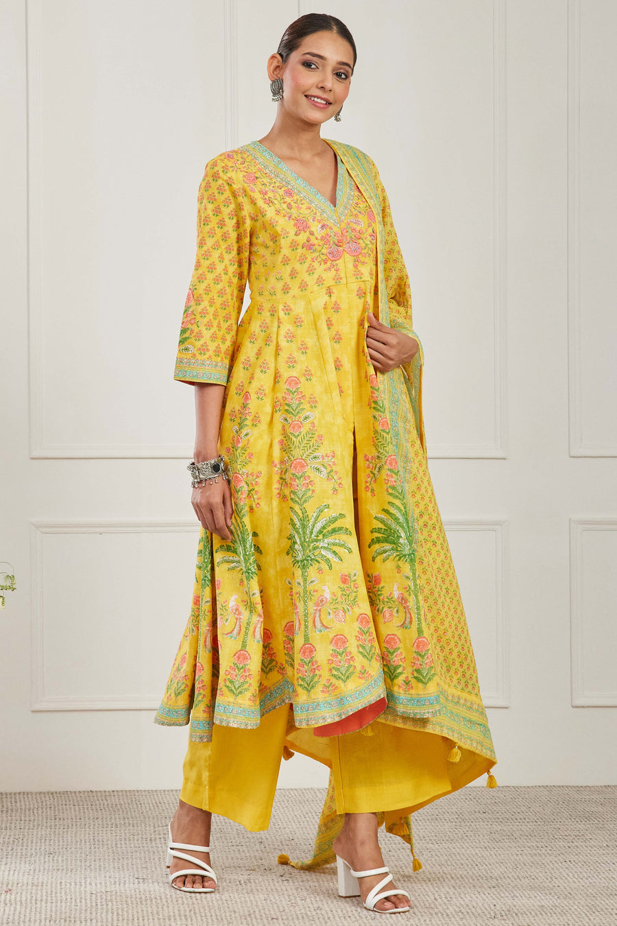 Biba Kalidar Kurta Set - Roop Darshan
