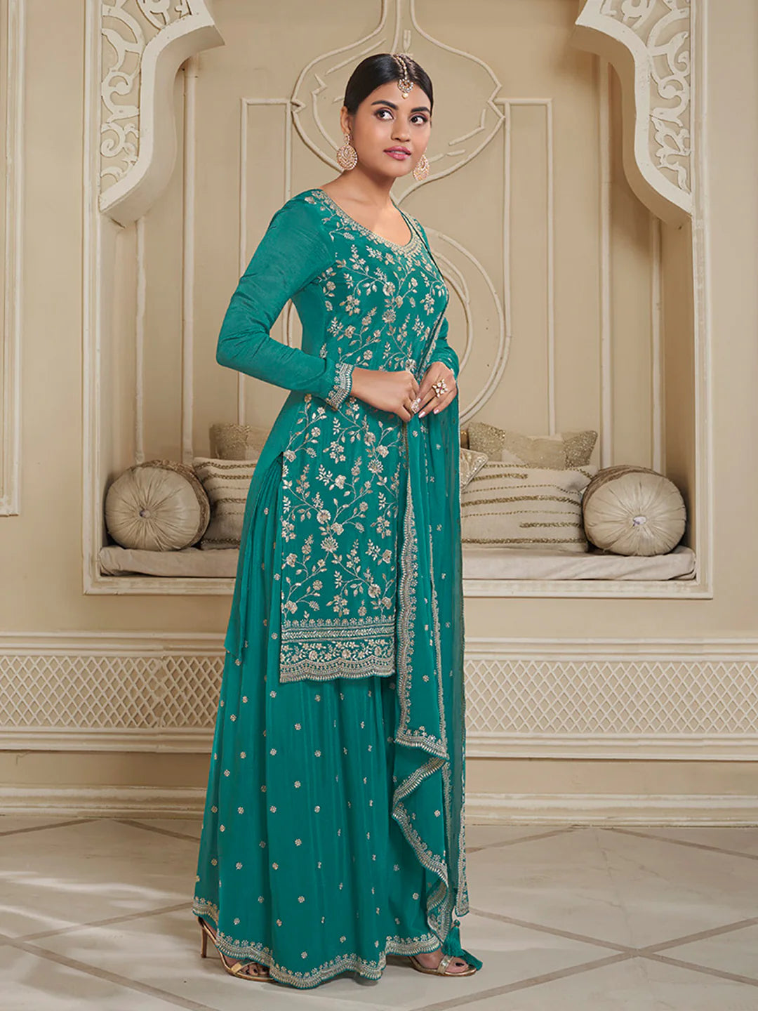 Krupali Palazzo Suit