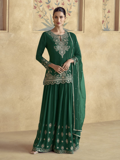 Sitara Palazzo Suit - Roop Darshan