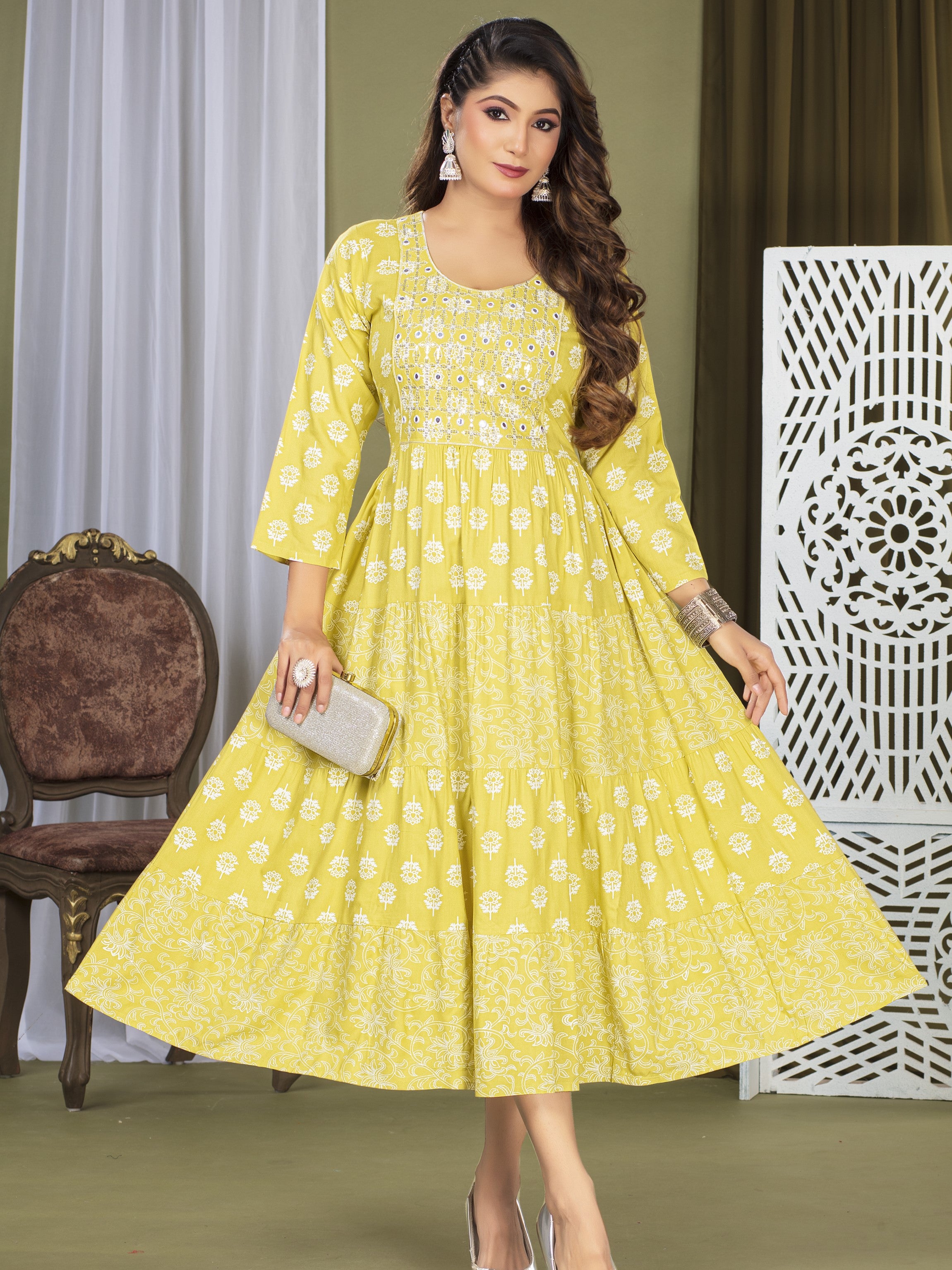 Vanshika Flair Kurti - Roop Darshan