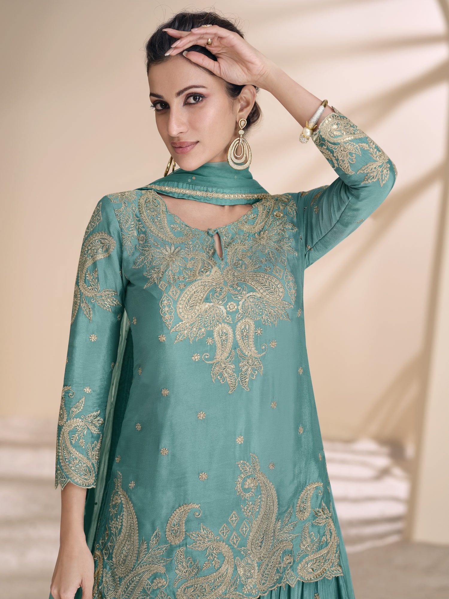 Aishwarya Long Top Lehenga