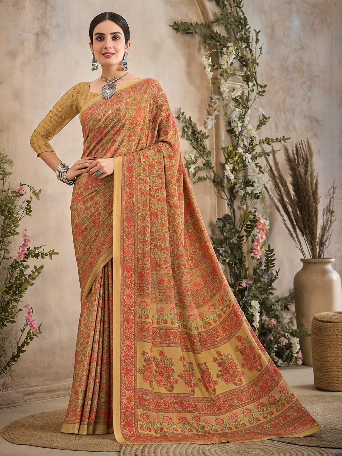 Shree Silk Printed Saree