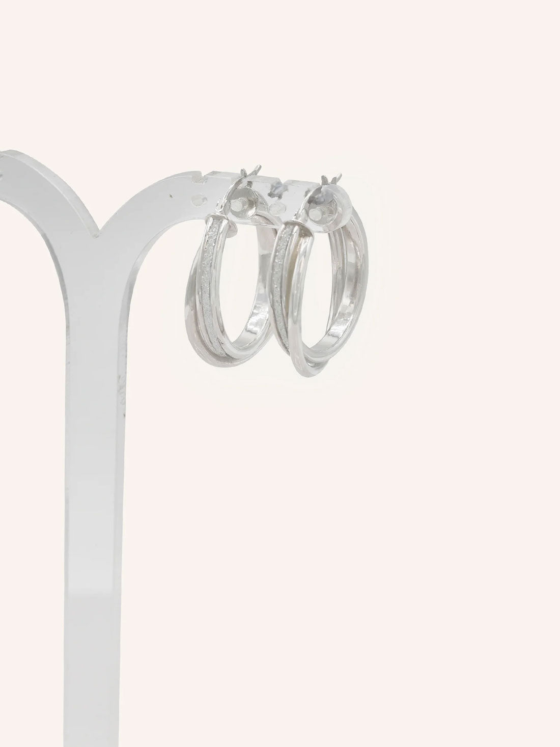Glitter Sterling Silver Balis