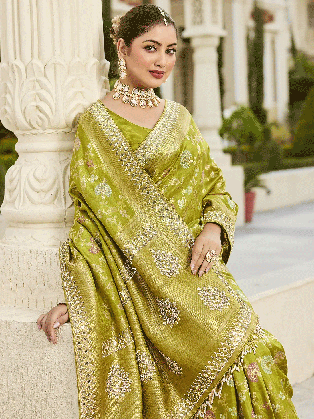 Amoli Silk Choli Saree