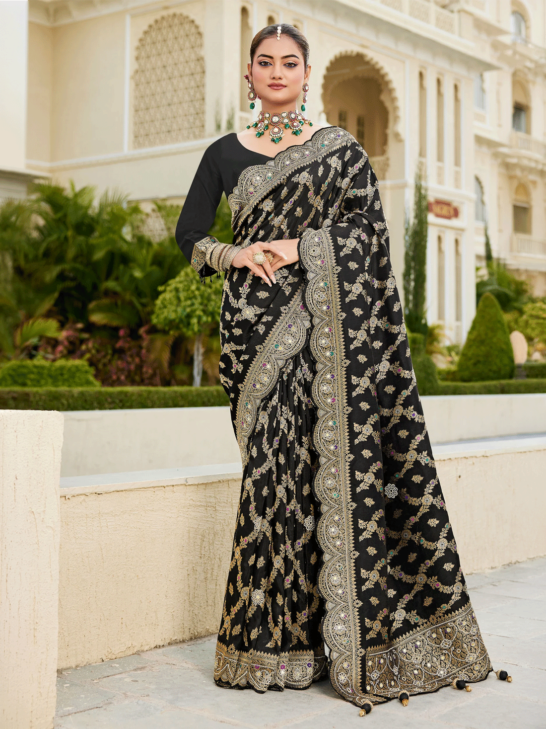 Nitara Banarasi Choli Saree