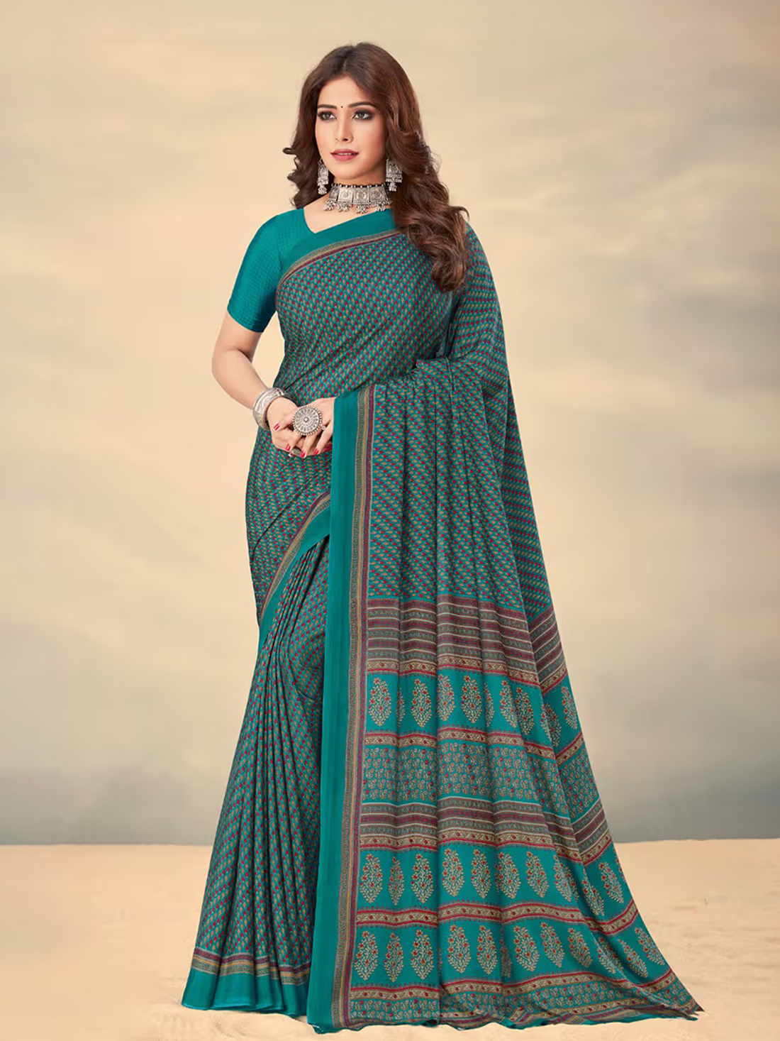 Vaani Silk Printed Saree