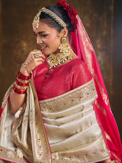 Devika Bridal Silk Saree