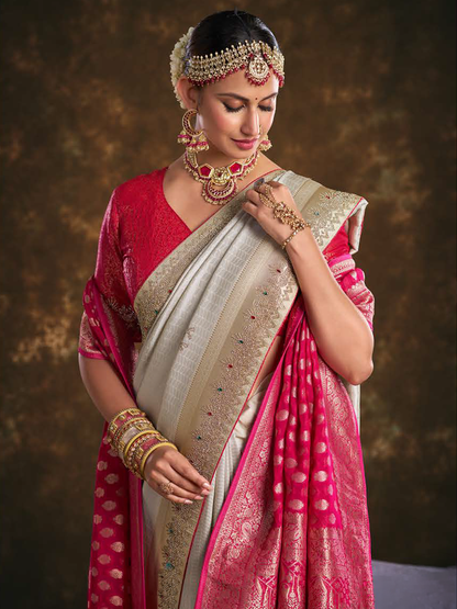 Devika Bridal Silk Saree