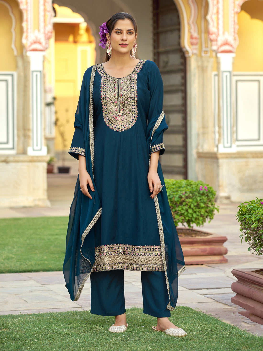 Farisha Flair Suit - Roop Darshan