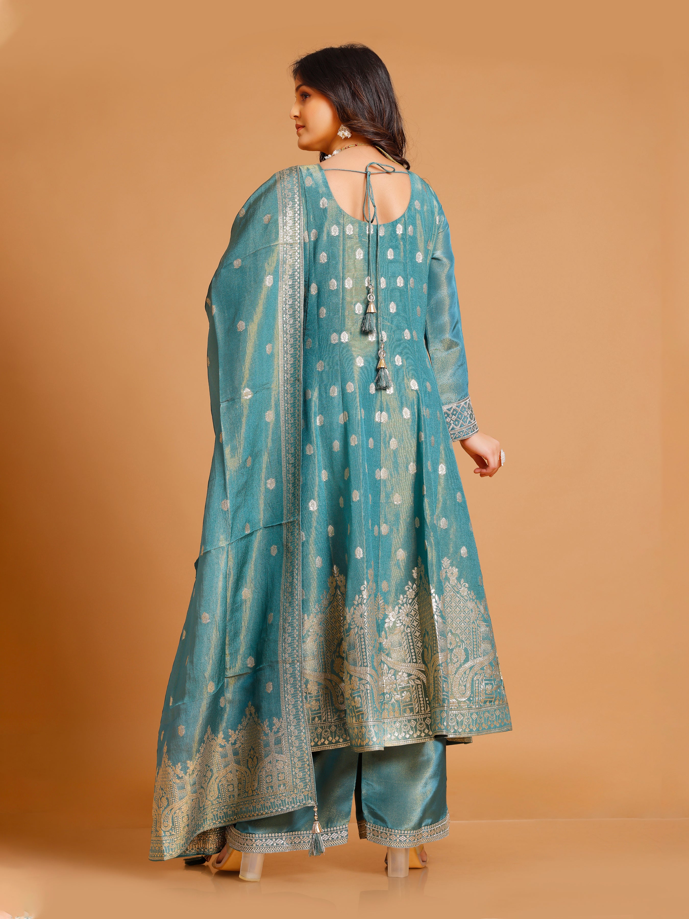 Niska Palazzo Suit - Roop Darshan