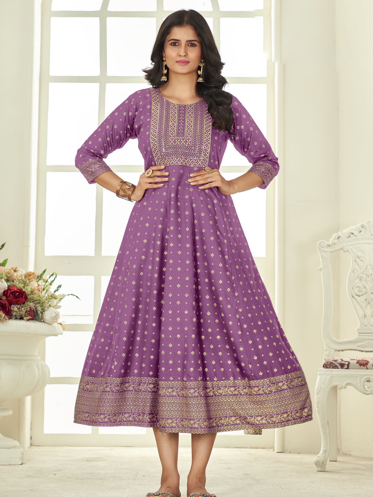 Zarina Flair Kurti - Roop Darshan
