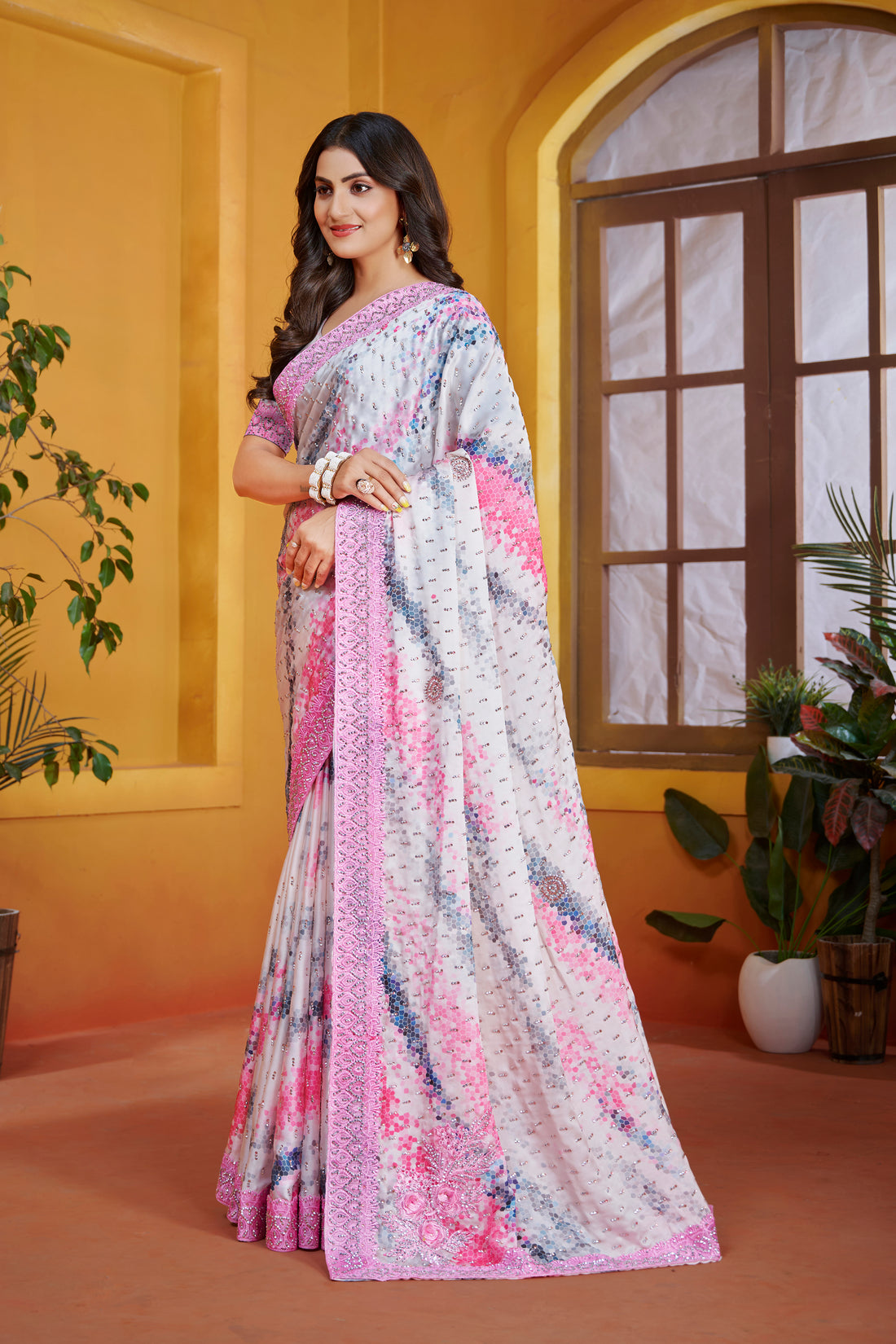 Rahat Saree - Roop Darshan