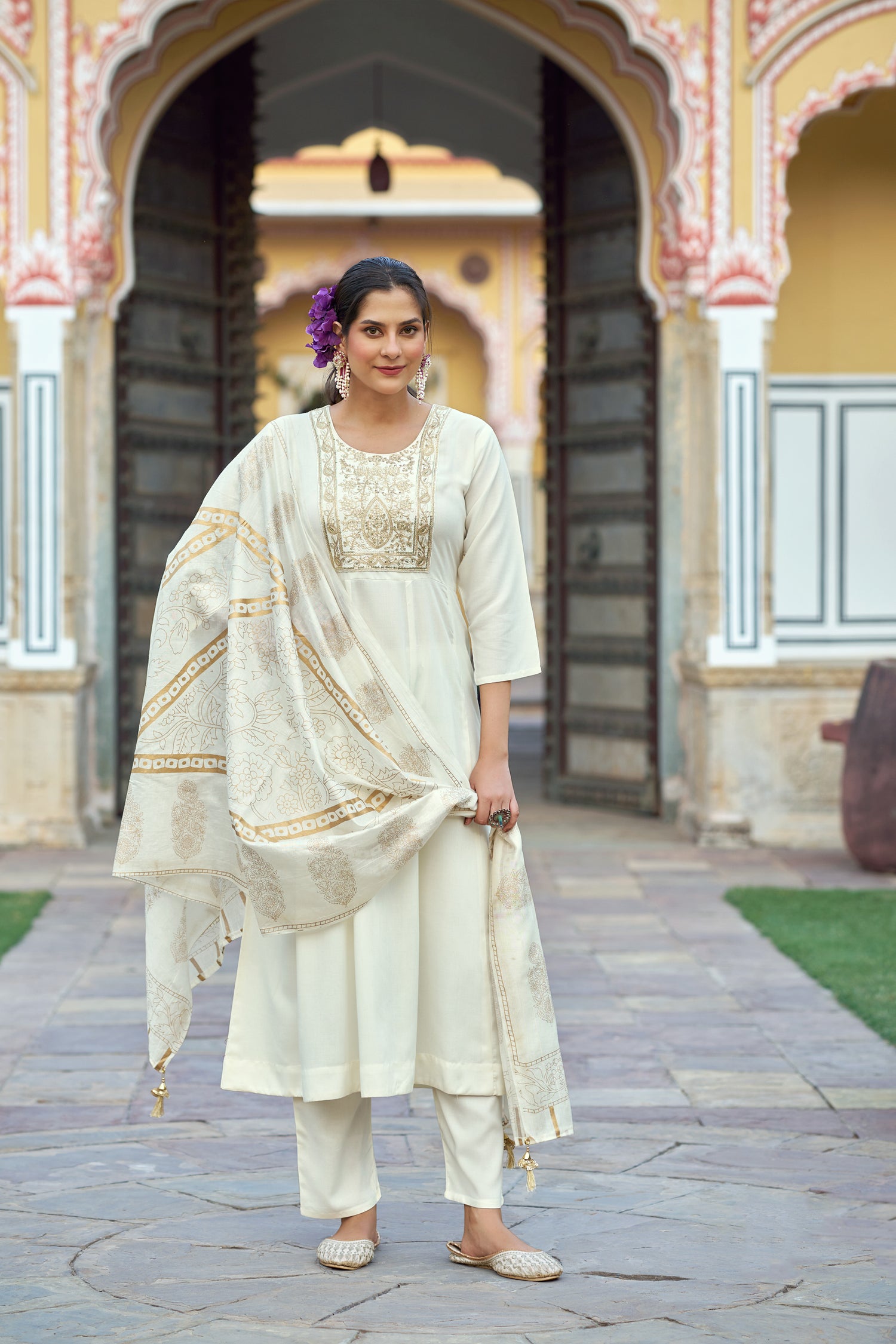 Sachi Flair Suit - Roop Darshan